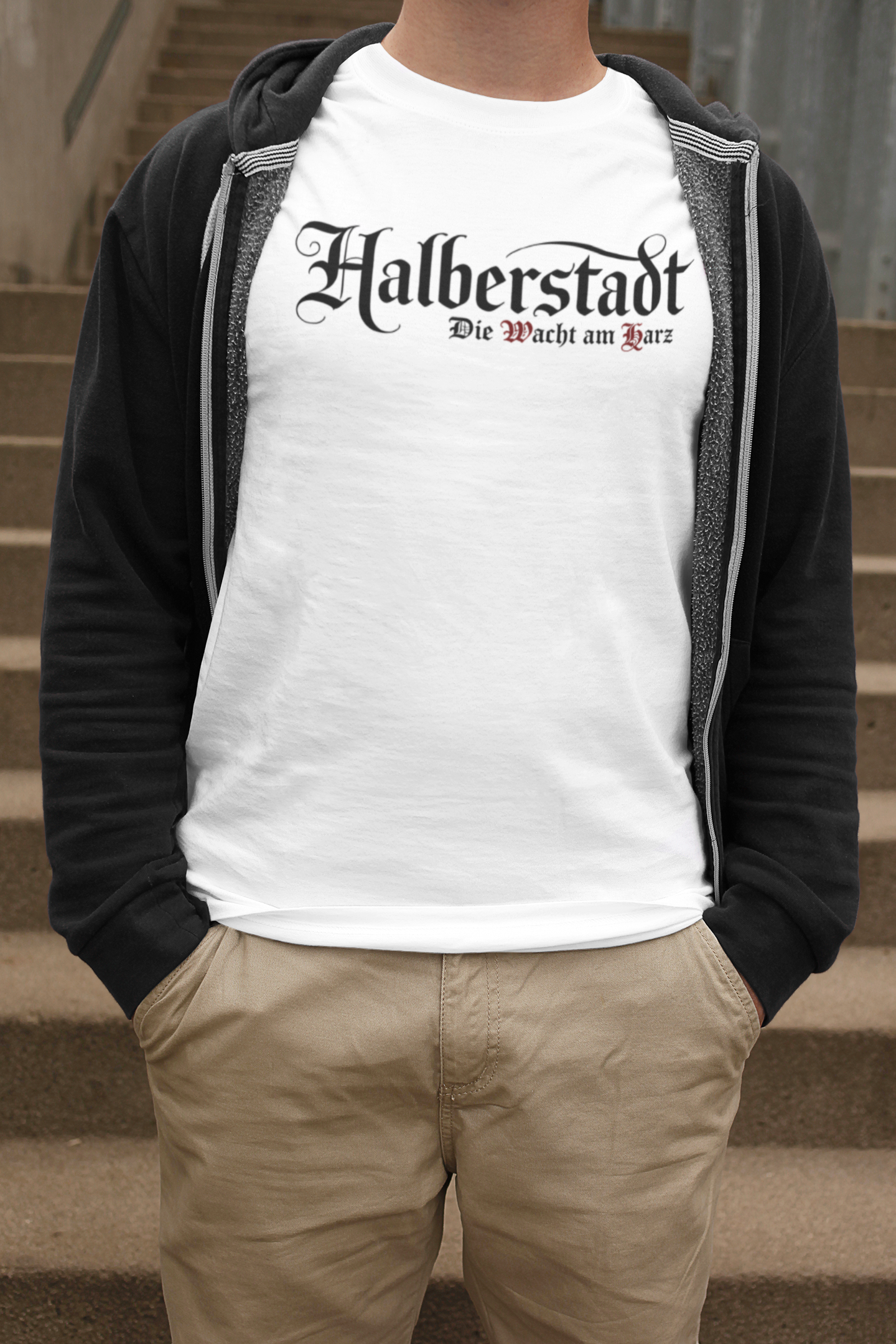 Halberstadt: Frontprint, Unisex T-Shirt