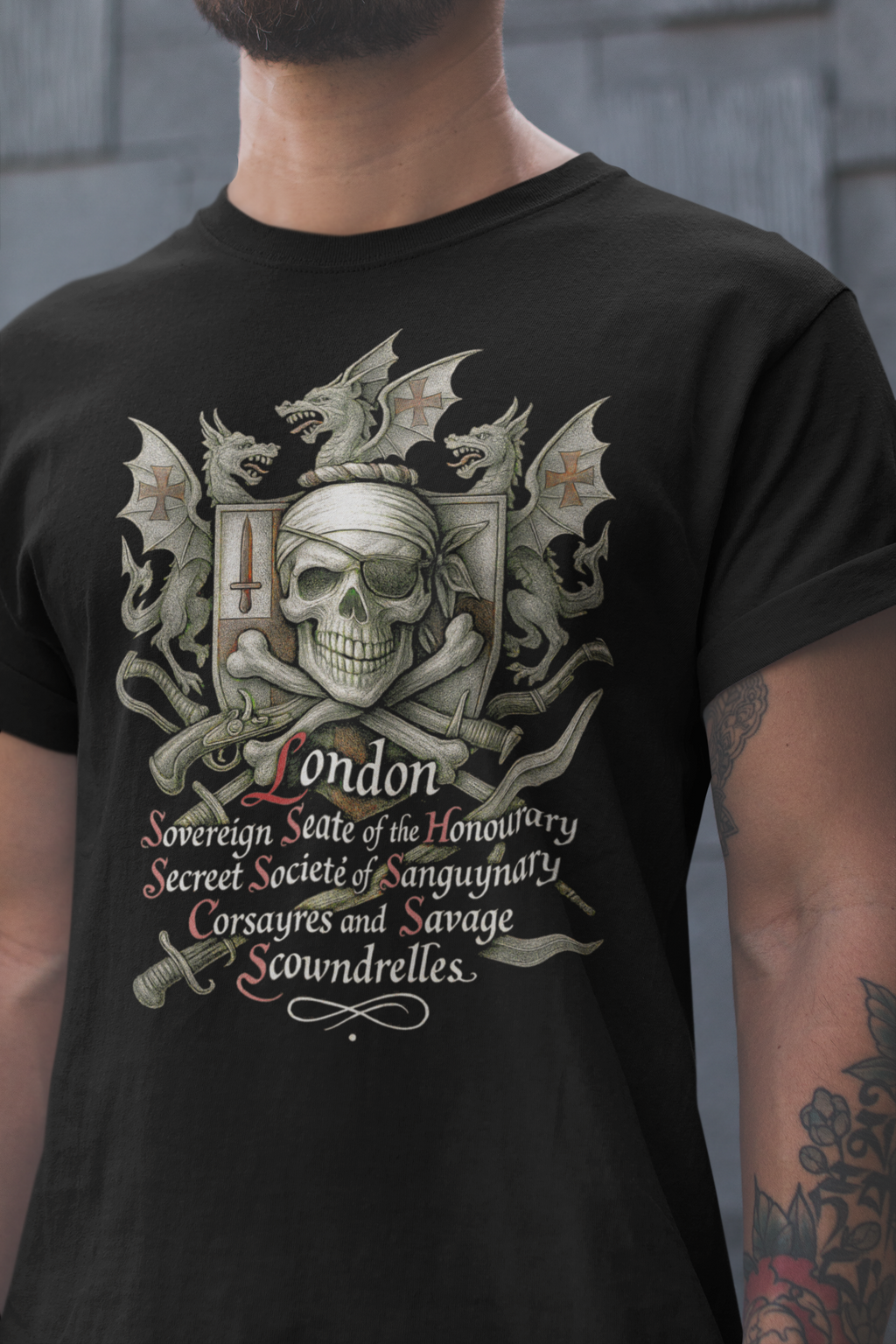 London: Frontprint, Unisex T-Shirt **Grimwater-Edition**