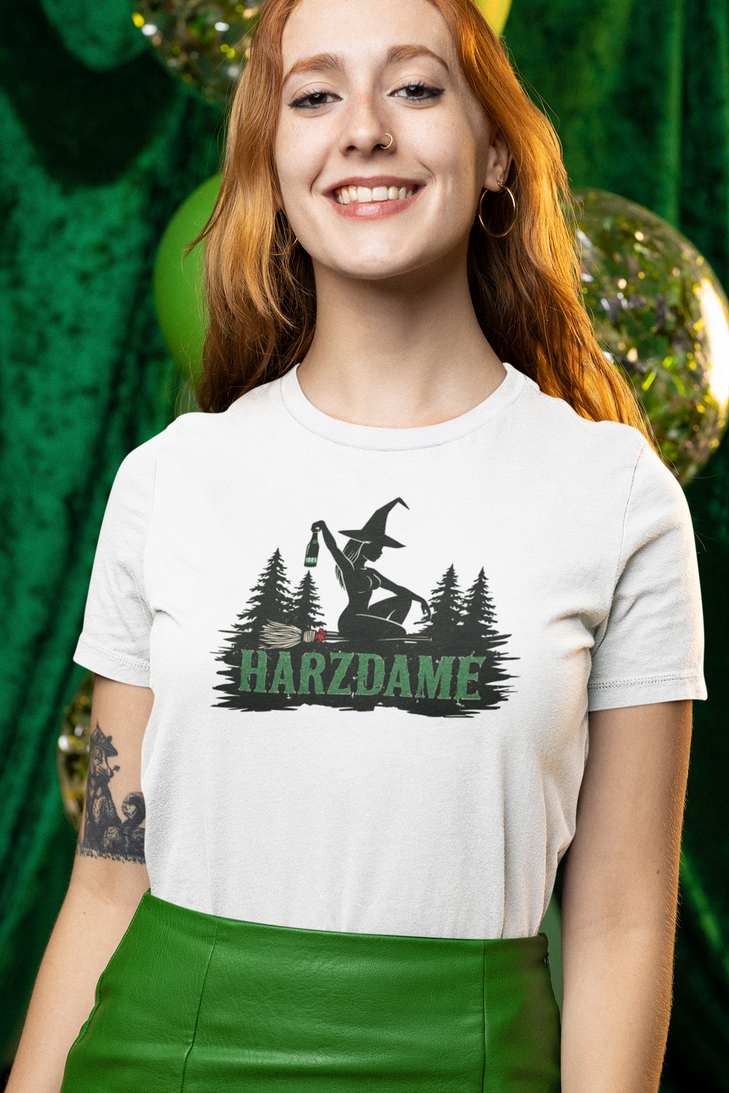 Harzdame - Harz Rulez! Slim geschnittenes T-Shirt