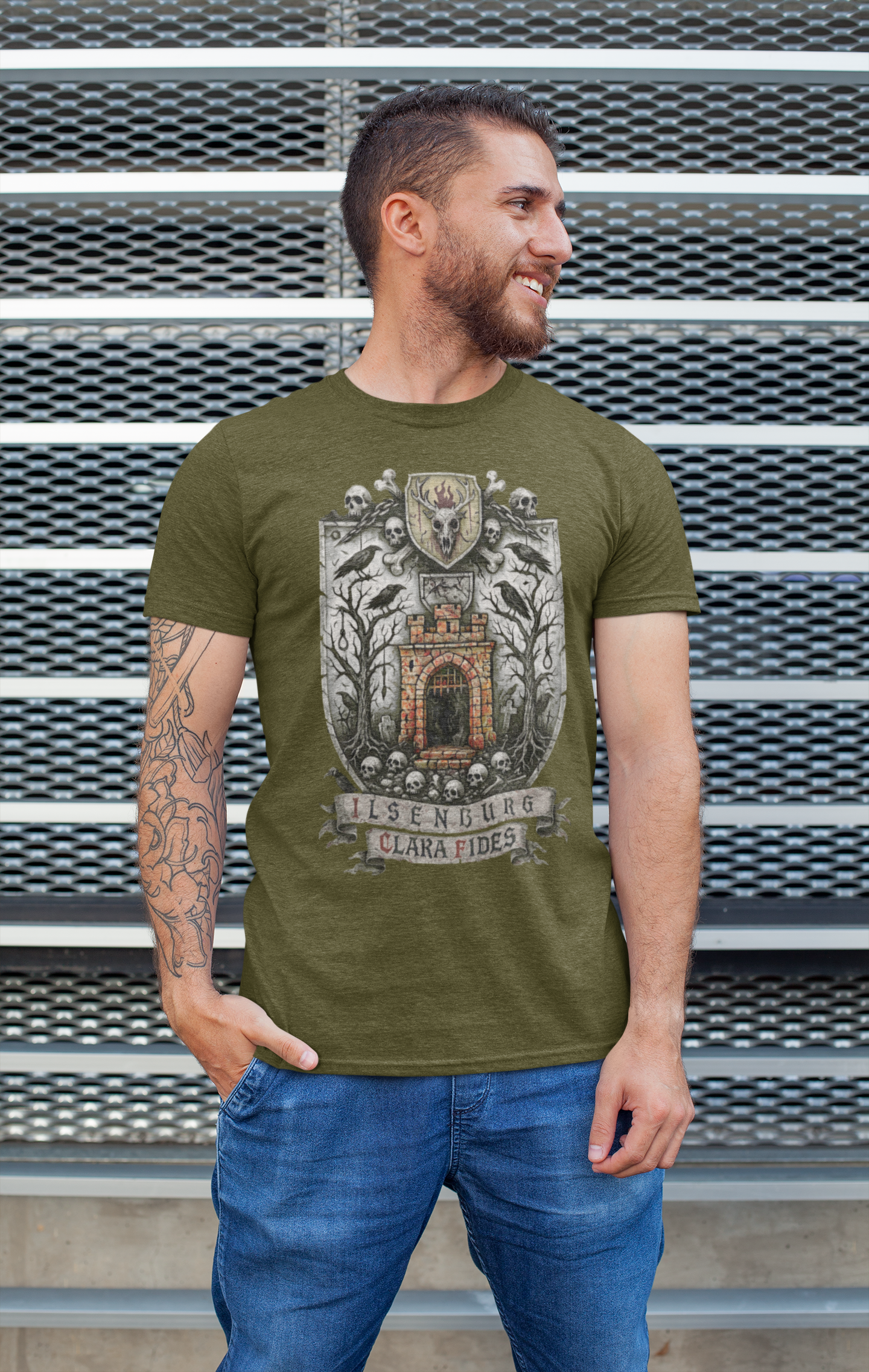 Ilsenburg: Frontprint, Unisex T-Shirt **Grimwater-Edition**