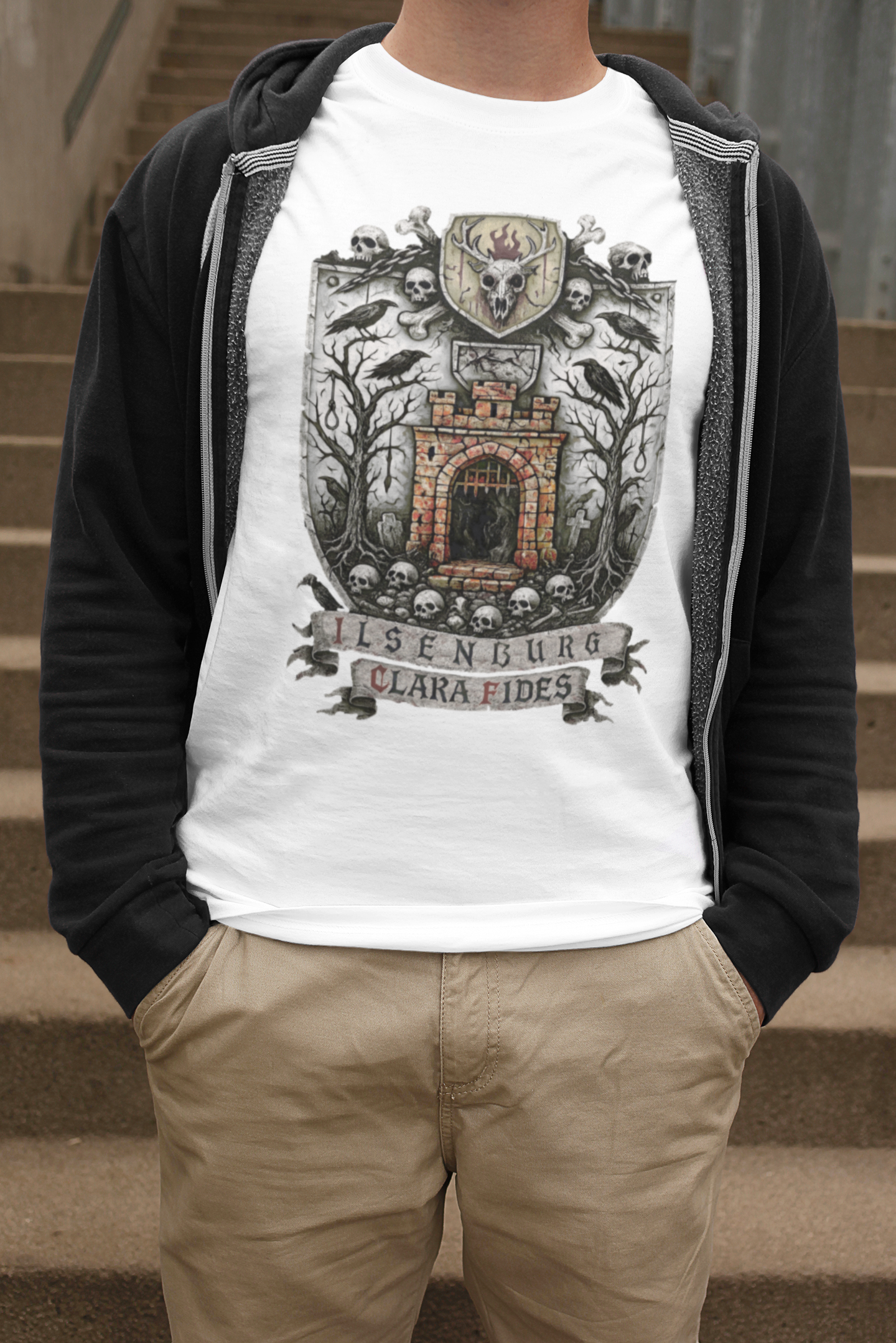 Ilsenburg: Frontprint, Unisex T-Shirt **Grimwater-Edition**