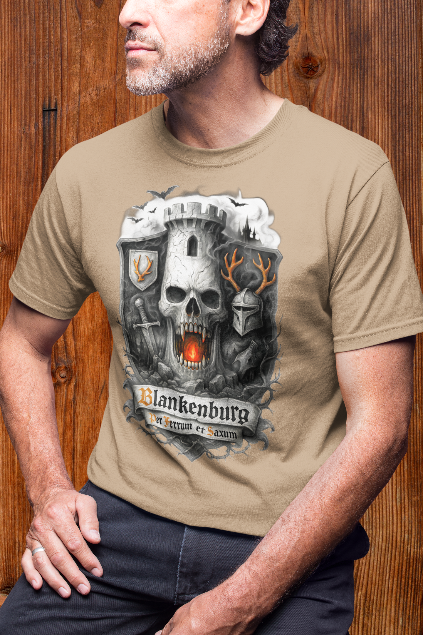 Blankenburg: Frontprint, Unisex T-Shirt **Grimwater-Edition**