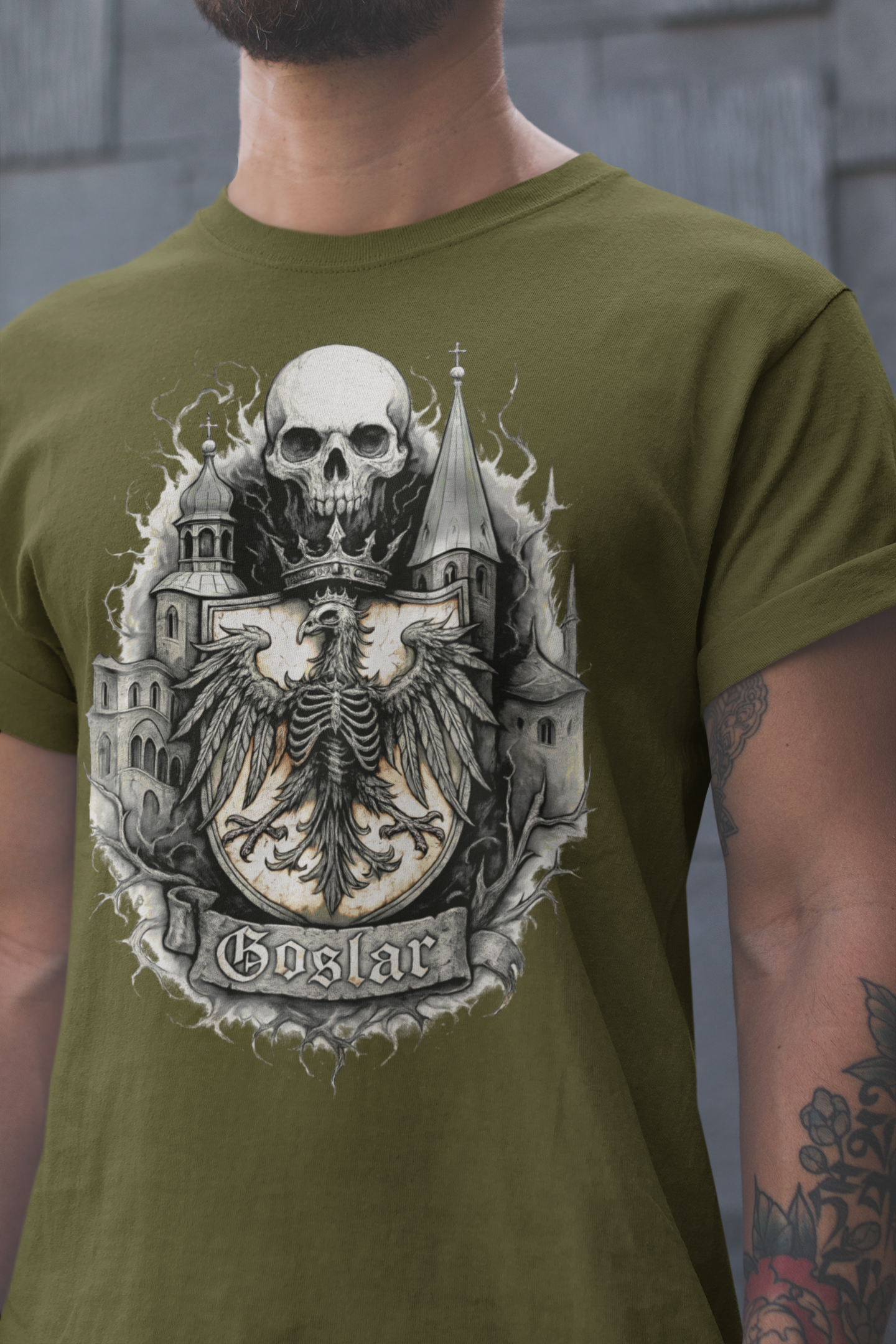 Goslar: Frontprint, Unisex T-Shirt **Grimwater-Edition**