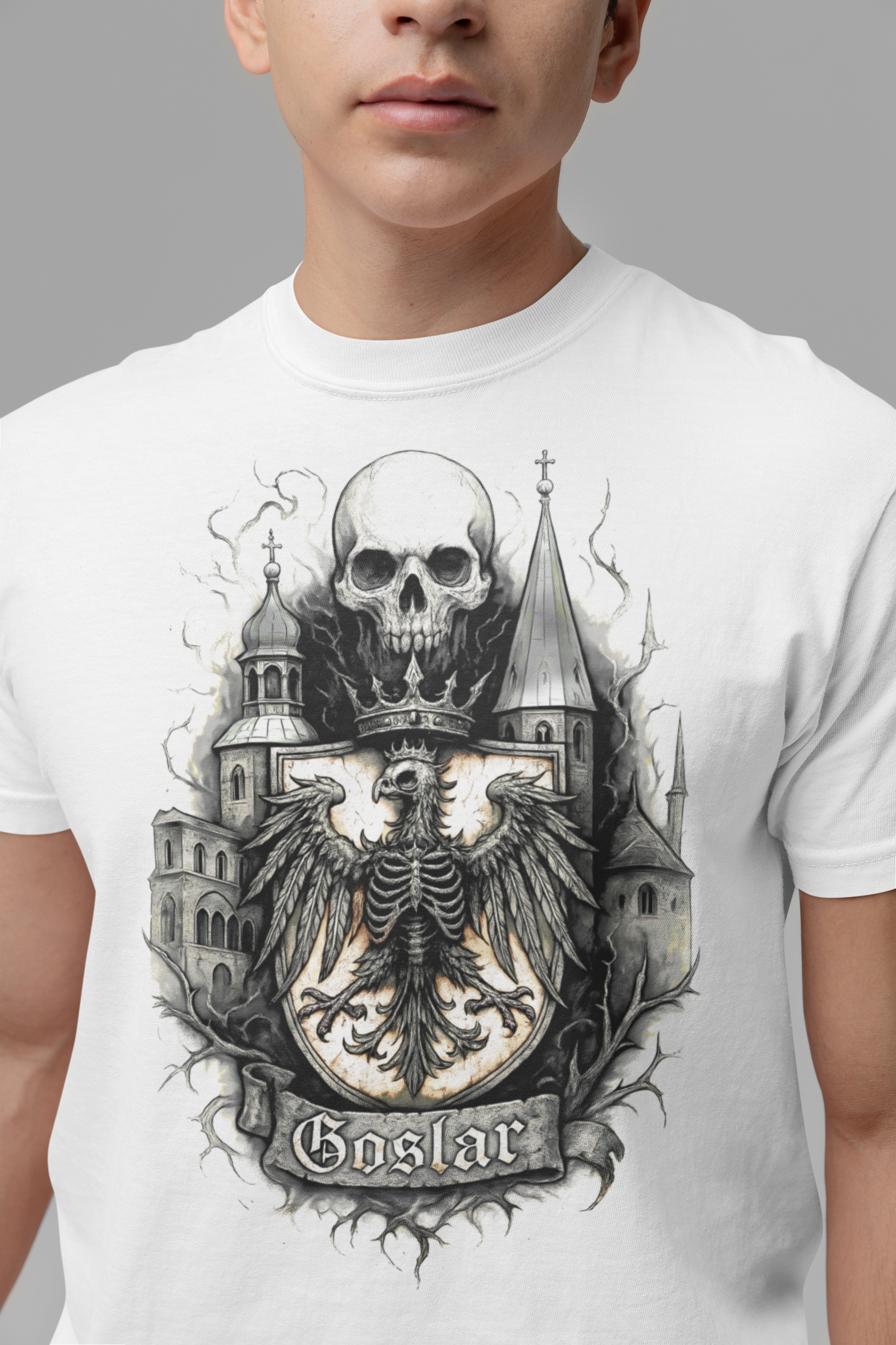 Goslar: Frontprint, Unisex T-Shirt **Grimwater-Edition**