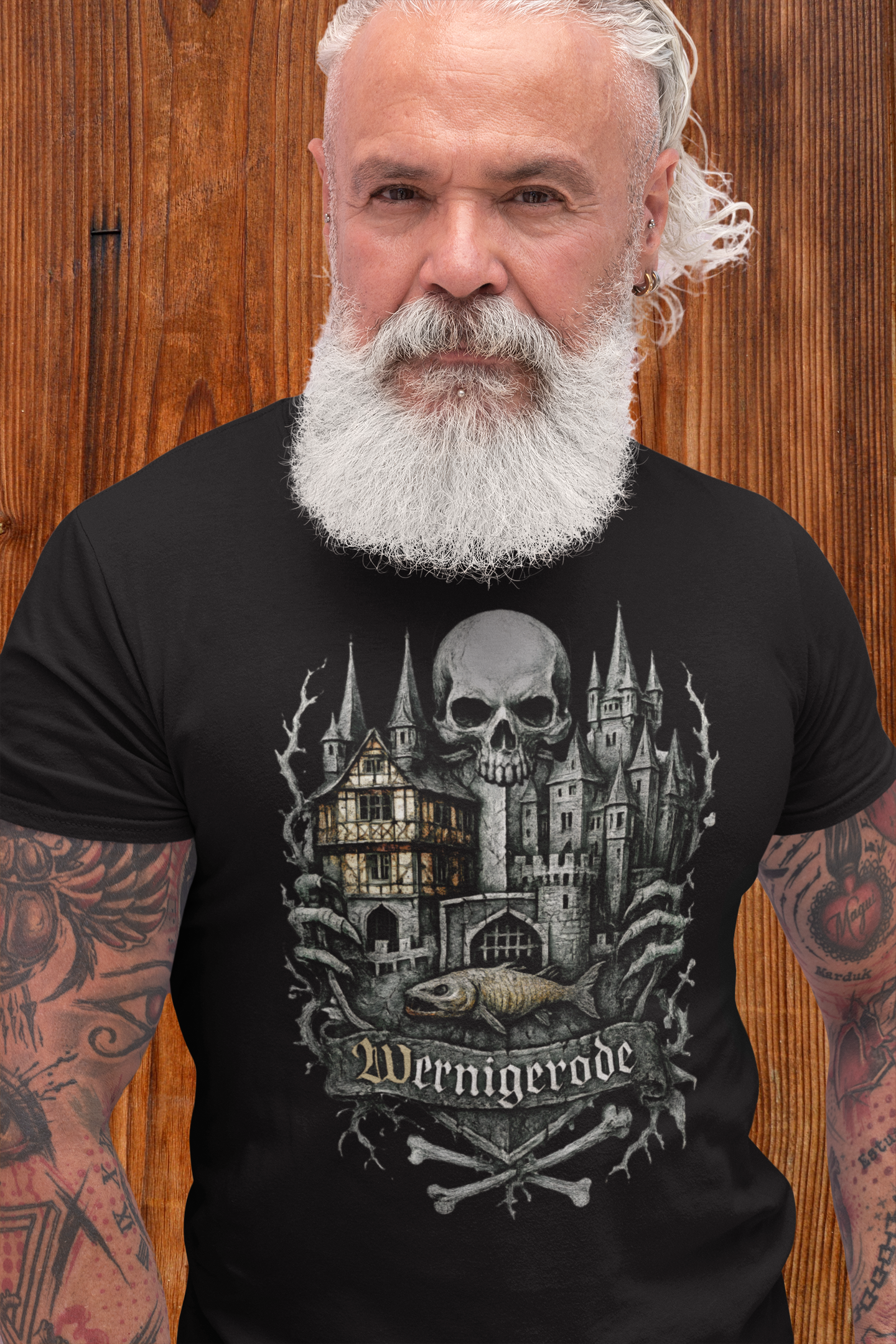 Wernigerode: Frontprint, Unisex T-Shirt **Grimwater-Edition**