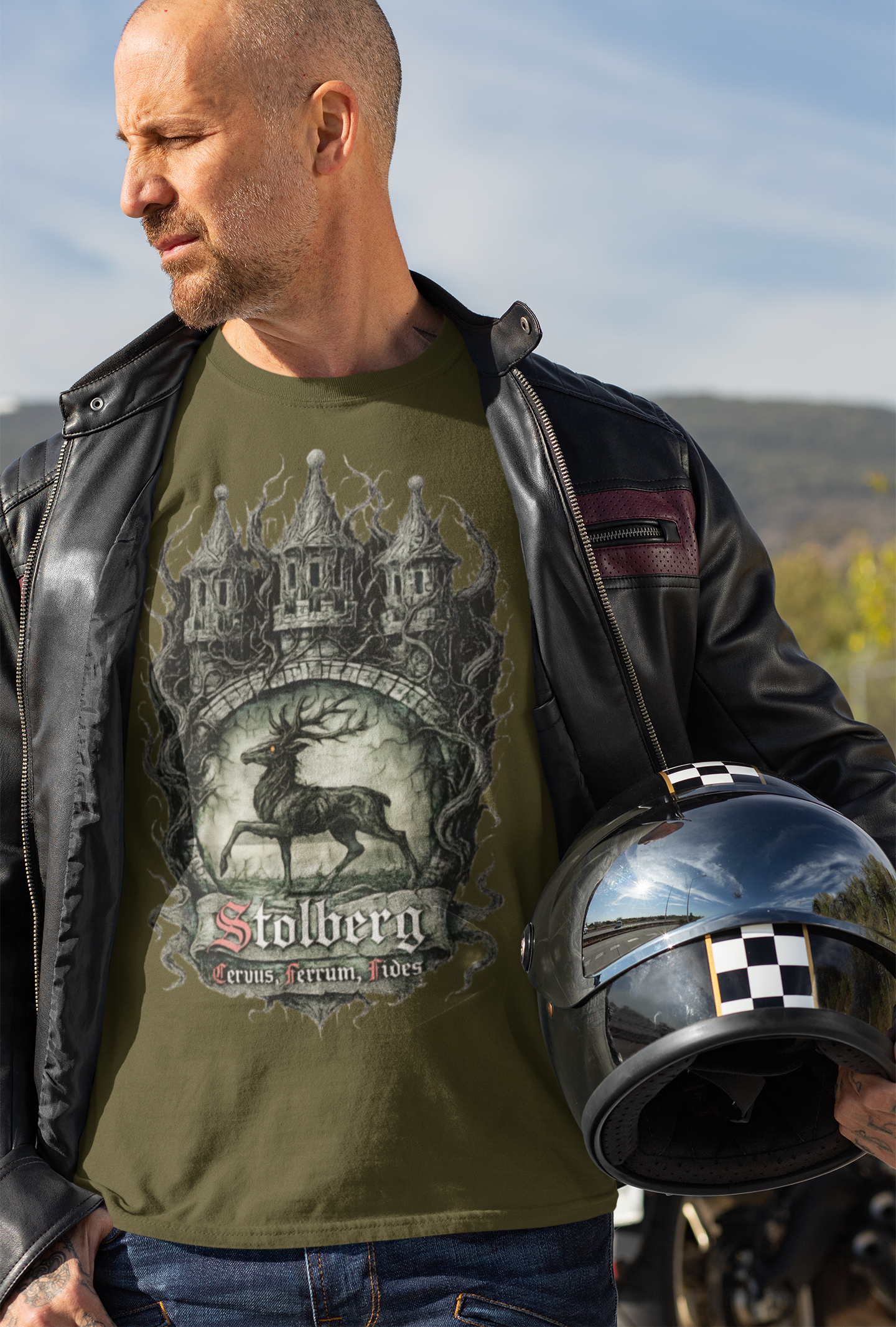 Stolberg: Frontprint, Unisex T-Shirt **Grimwater-Edition**