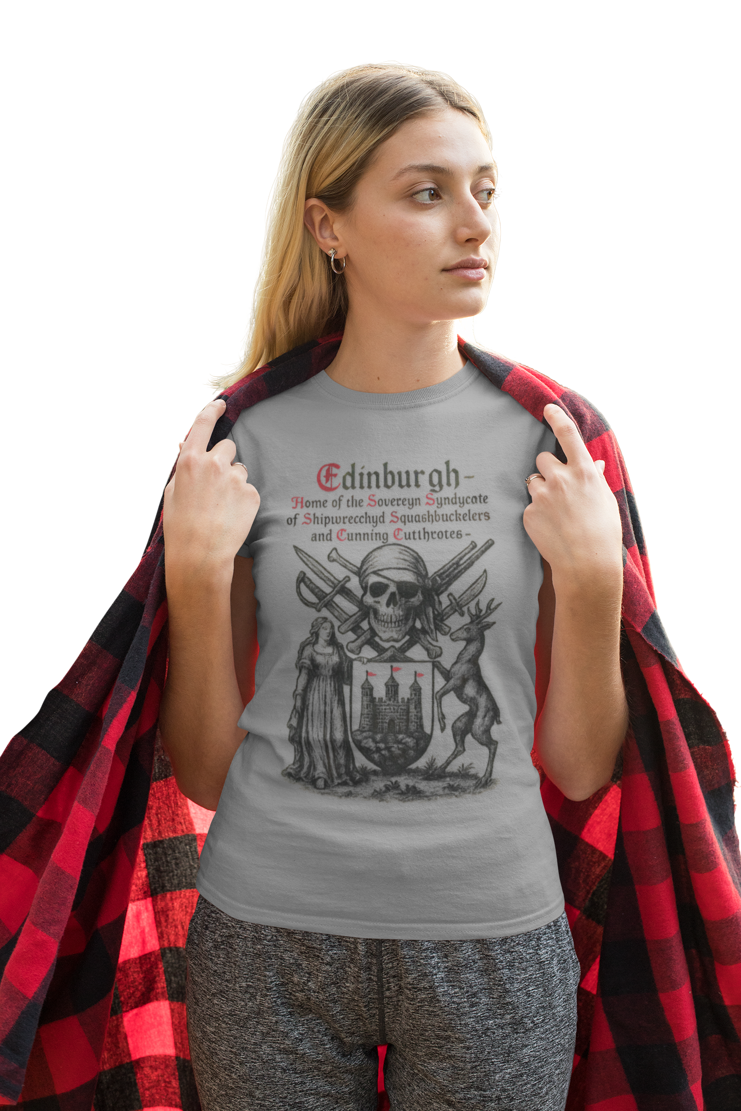 Edinburgh: Frontprint, Women's T-Shirt **Grimwater-Edition**