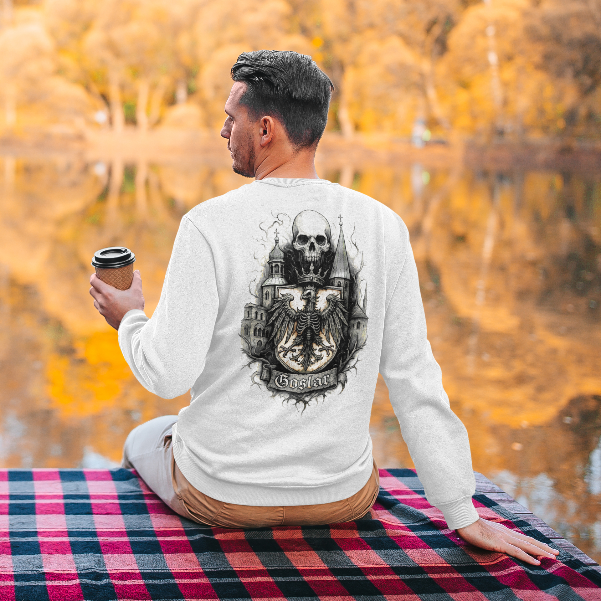 Sangershausen: Front-/Backprint Unisex Hoodie **Grimwater-Edition**