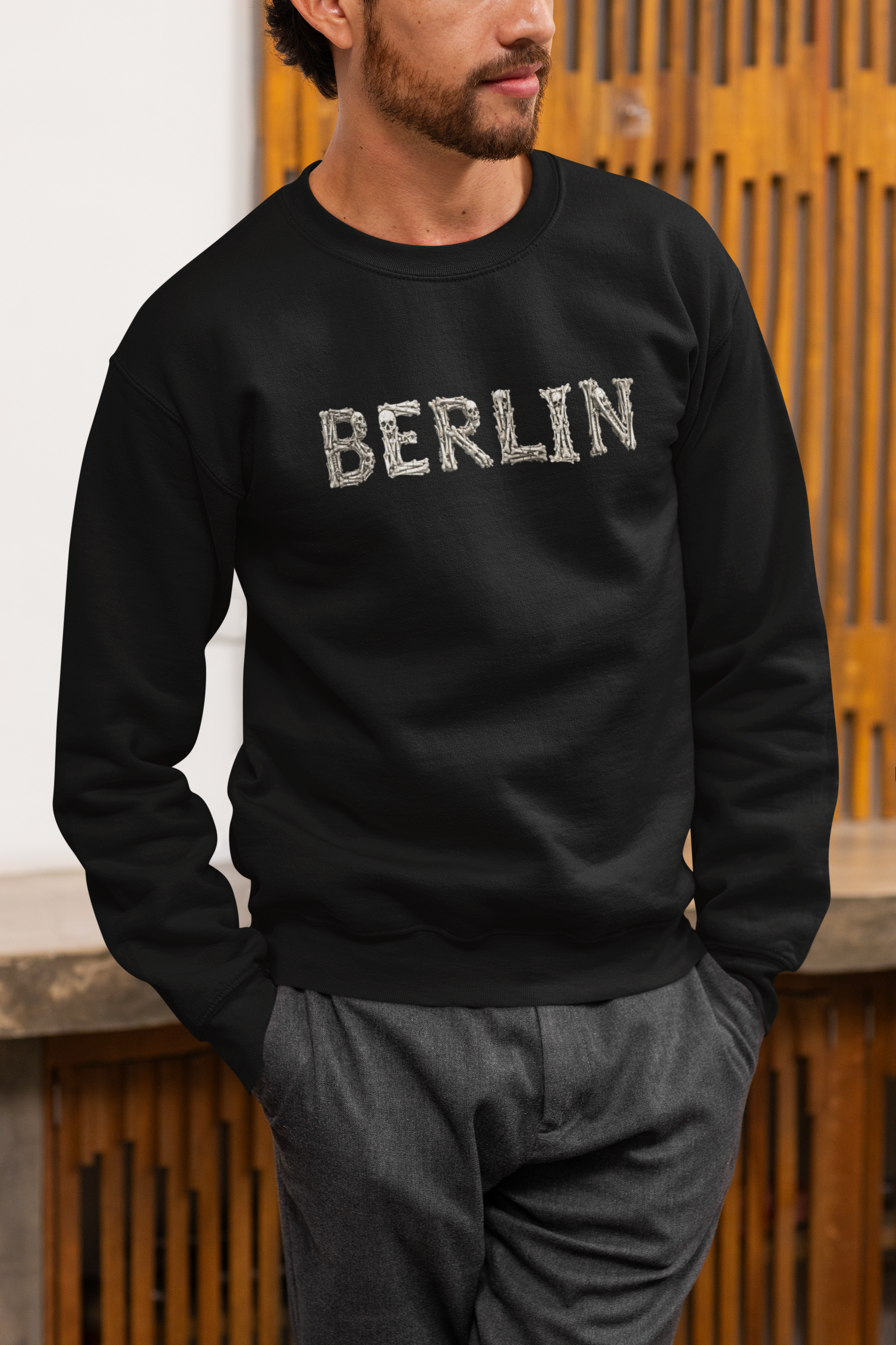 Berlin - Front-/Backprint, Unisex Sweatshirt: **Grimwater-Edition**