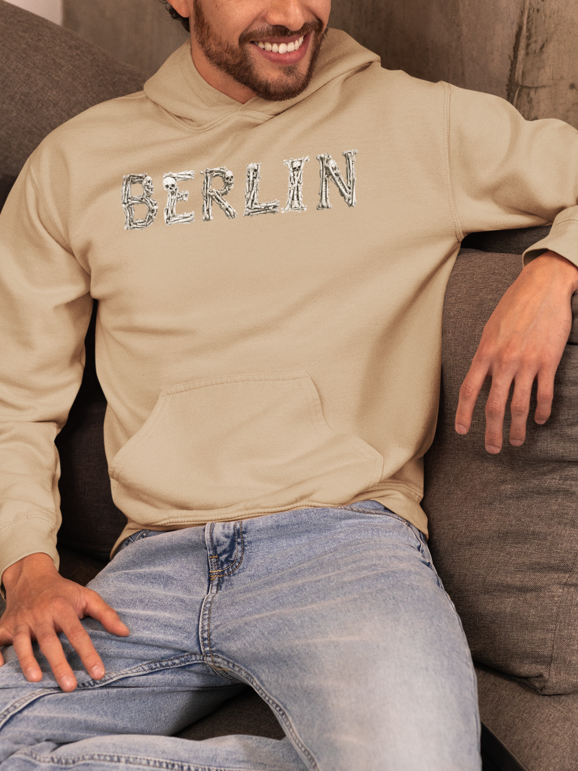 Berlin Front-/Backprint Unisex Hoodie **Grimwater-Edition**