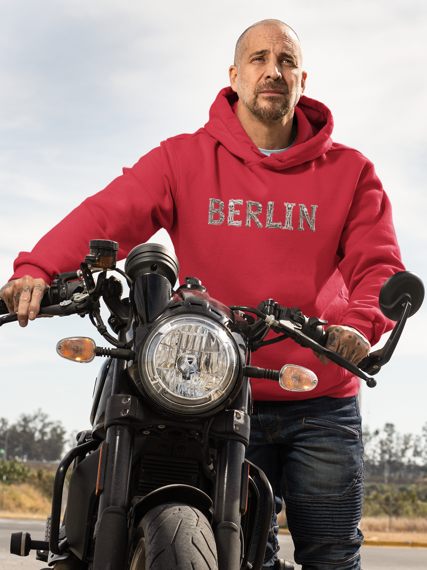 Berlin Front-/Backprint Unisex Hoodie **Grimwater-Edition**