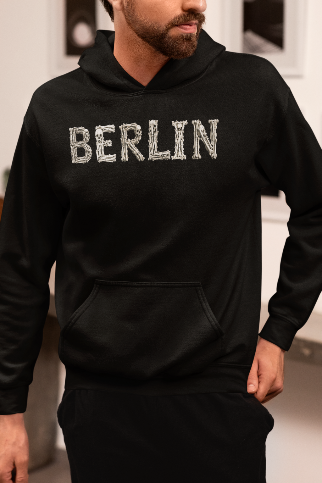 Berlin Front-/Backprint Unisex Hoodie **Grimwater-Edition**