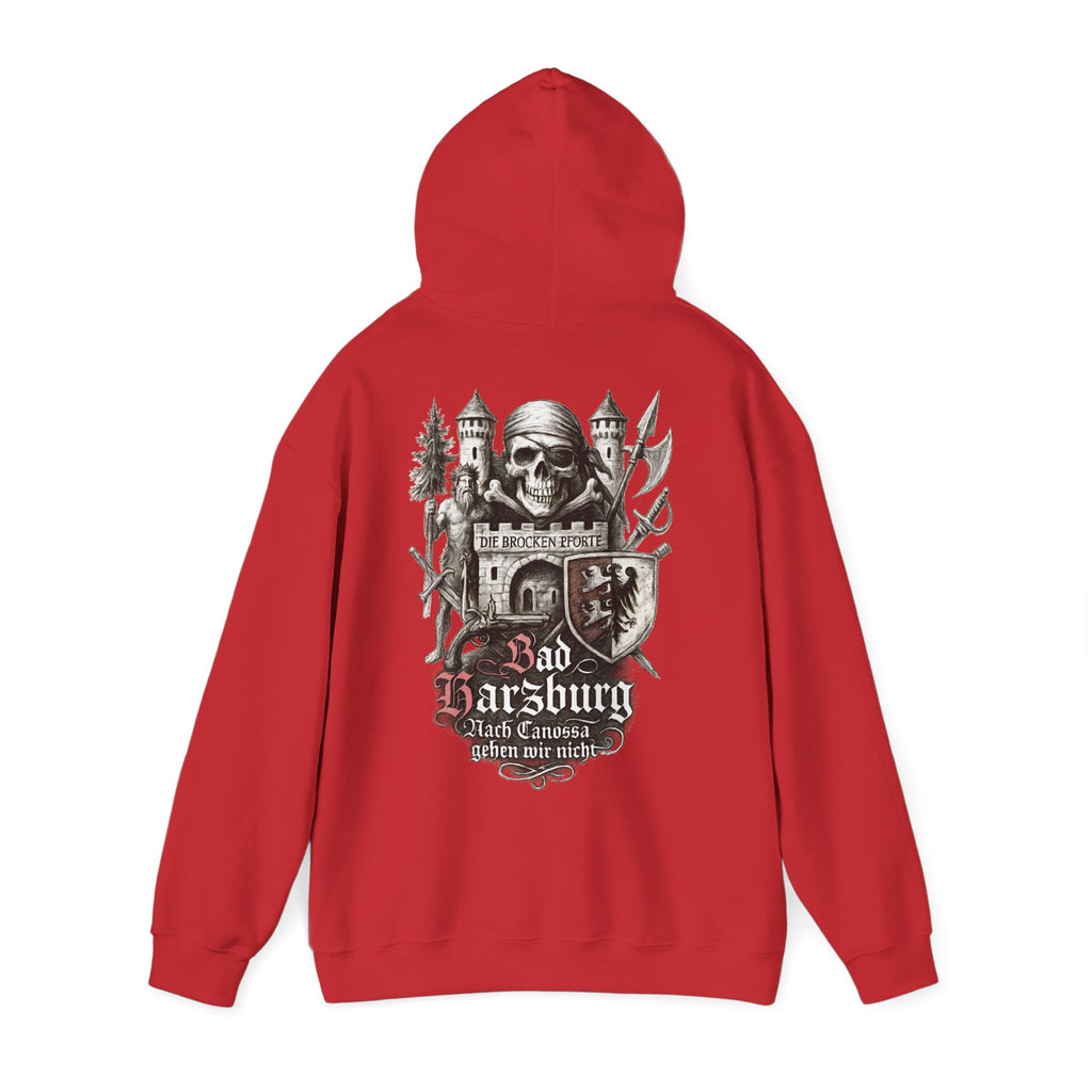Bad Harzburg: Front-/Backprint Unisex Hoodie **Grimwater-Edition**