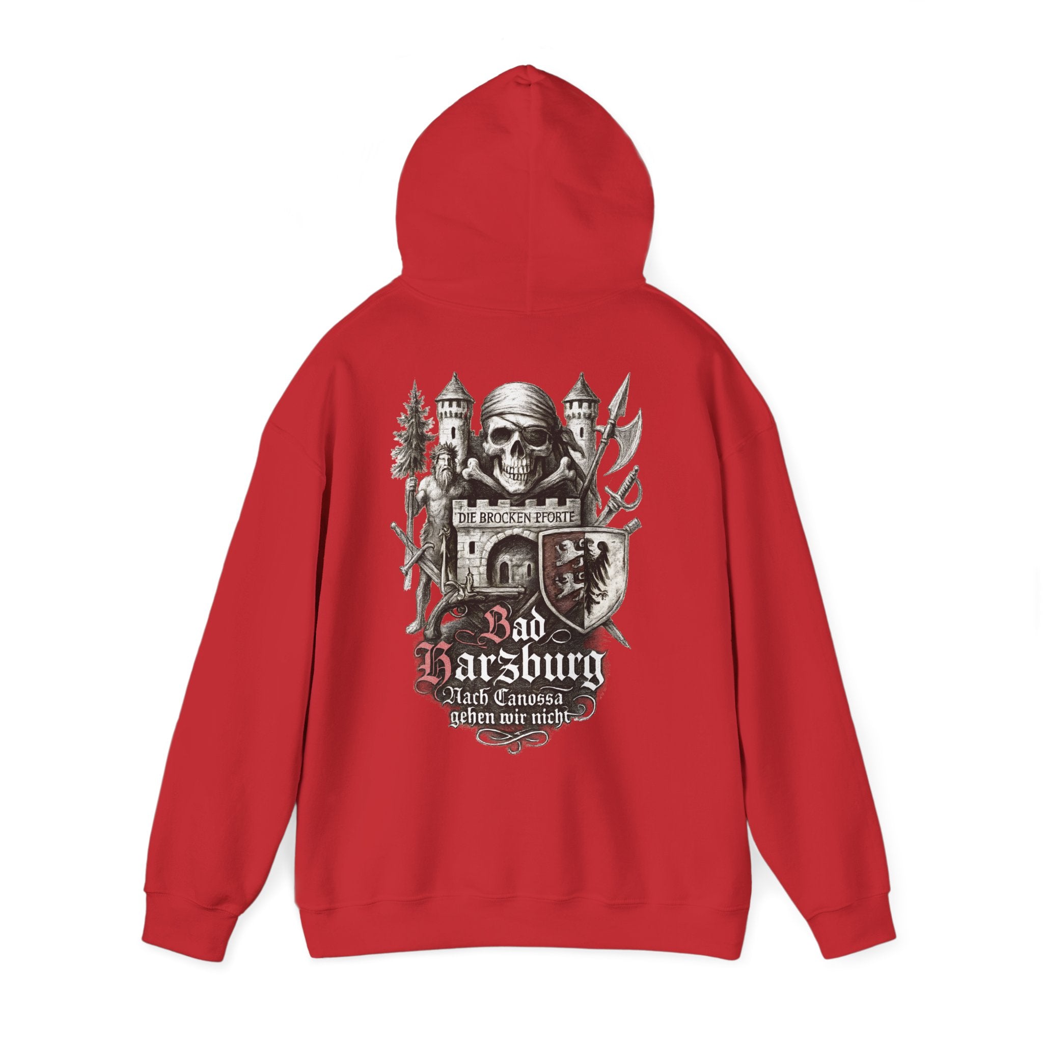 Bad Harzburg: Front-/Backprint Unisex Hoodie **Grimwater-Edition**