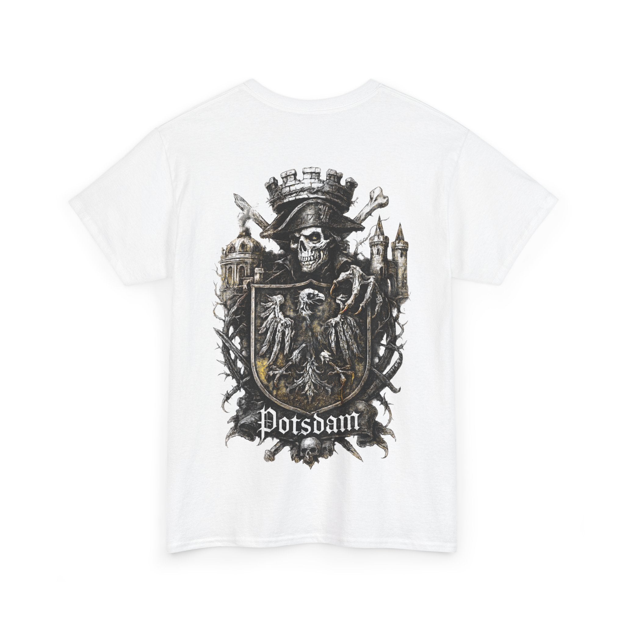 Potsdam: Front-/Backprint, Unisex T-Shirt **Grimwater-Edition**