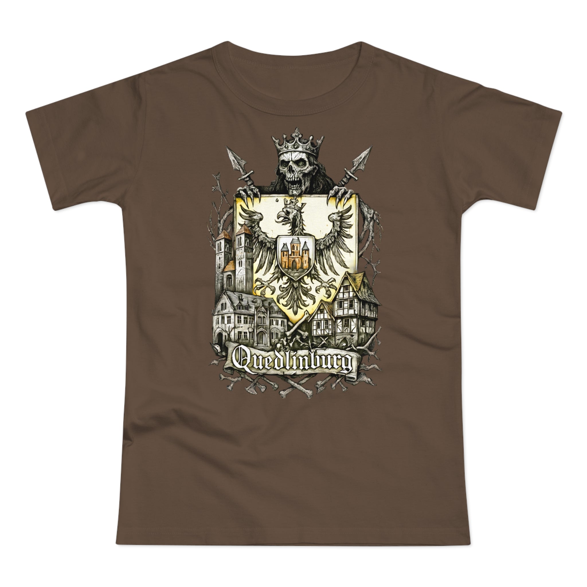 Quedlinburg: Frontprint, Womens' T-Shirt **Grimwater-Edition**