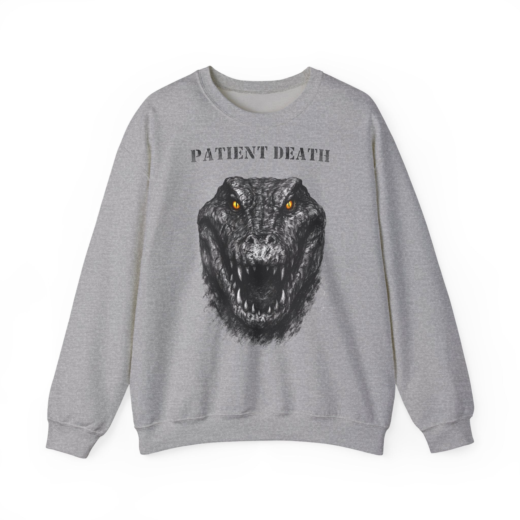 Alligator - Patient Death: Animals-Collection, Frontprint, Unisex Sweatshirt