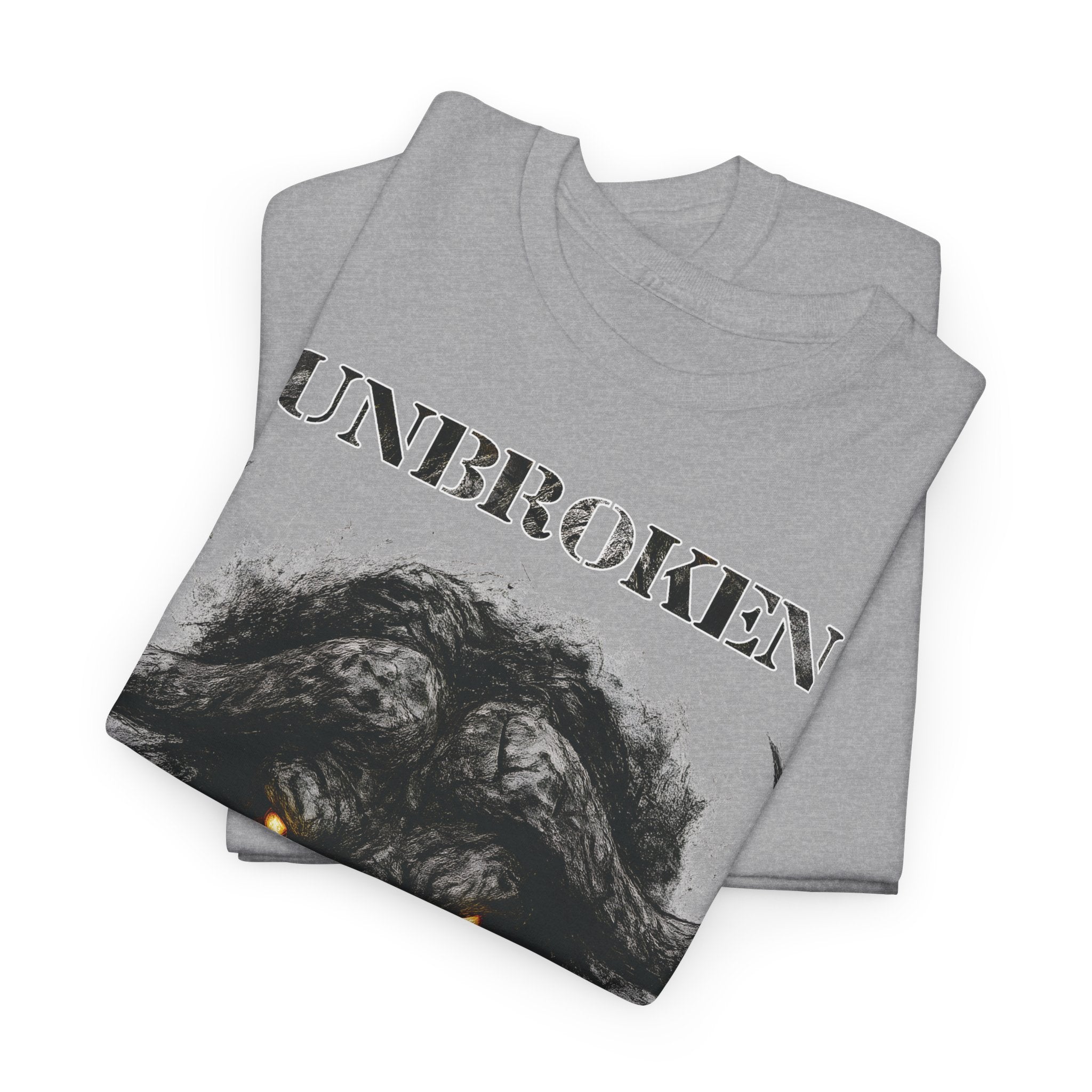 Büffel - Unbroken: Frontprint, Unisex T-Shirt - Animal-Collection