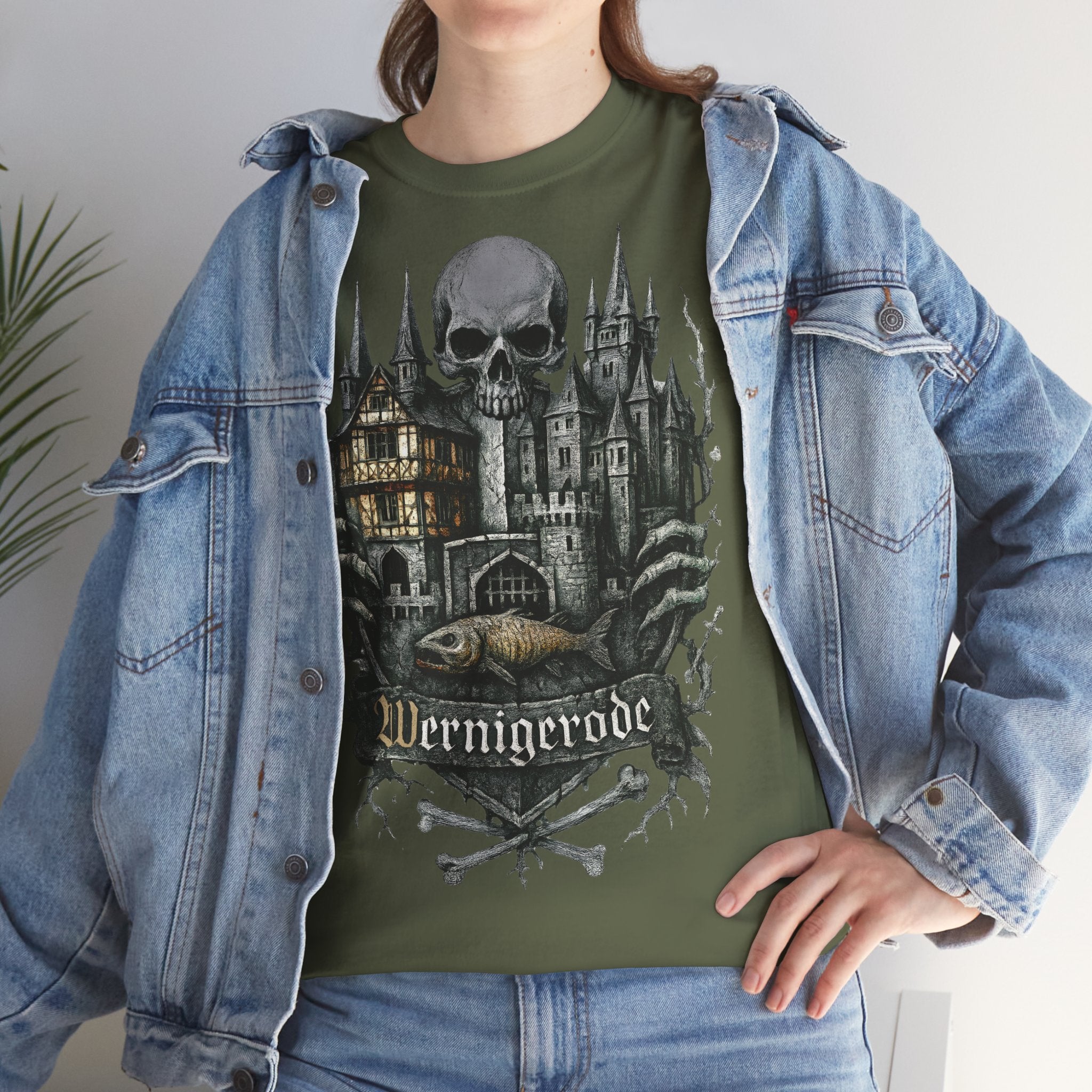 Wernigerode: Frontprint, Unisex T-Shirt **Grimwater-Edition**