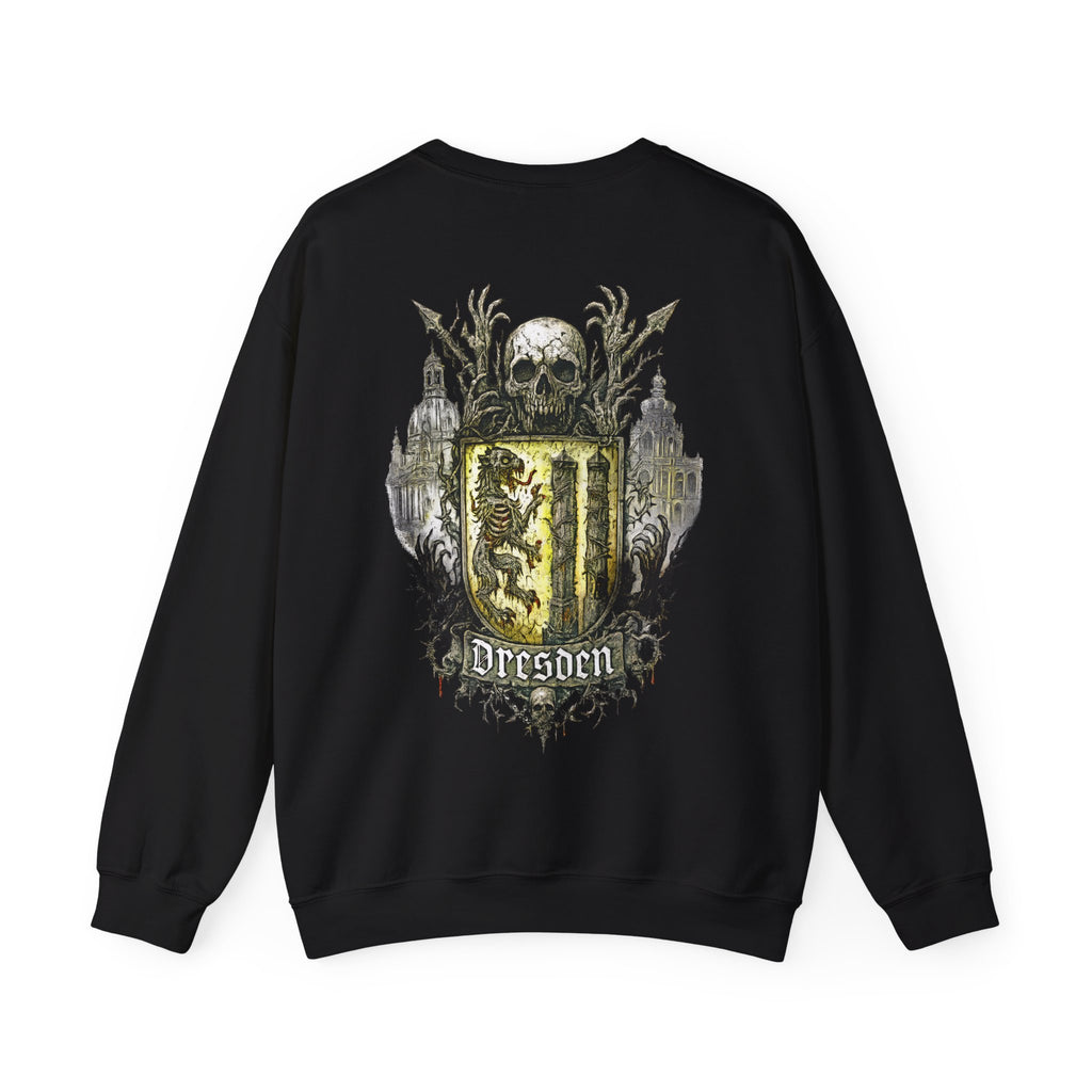 Dresden: Front-/Backprint, Unisex Sweatshirt **Grimwater-Edition**