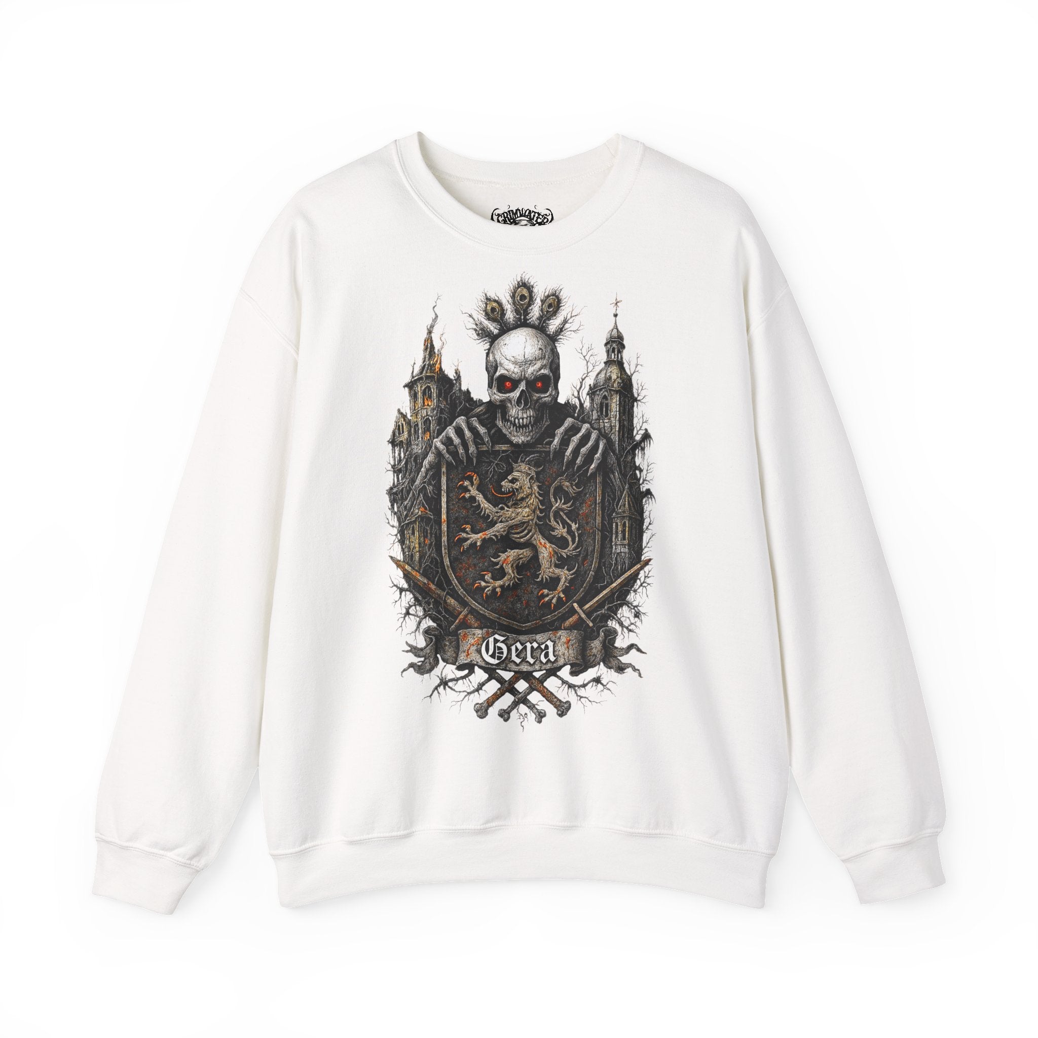 Gera: Frontprint, Unisex Sweatshirt **Grimwater-Edition**