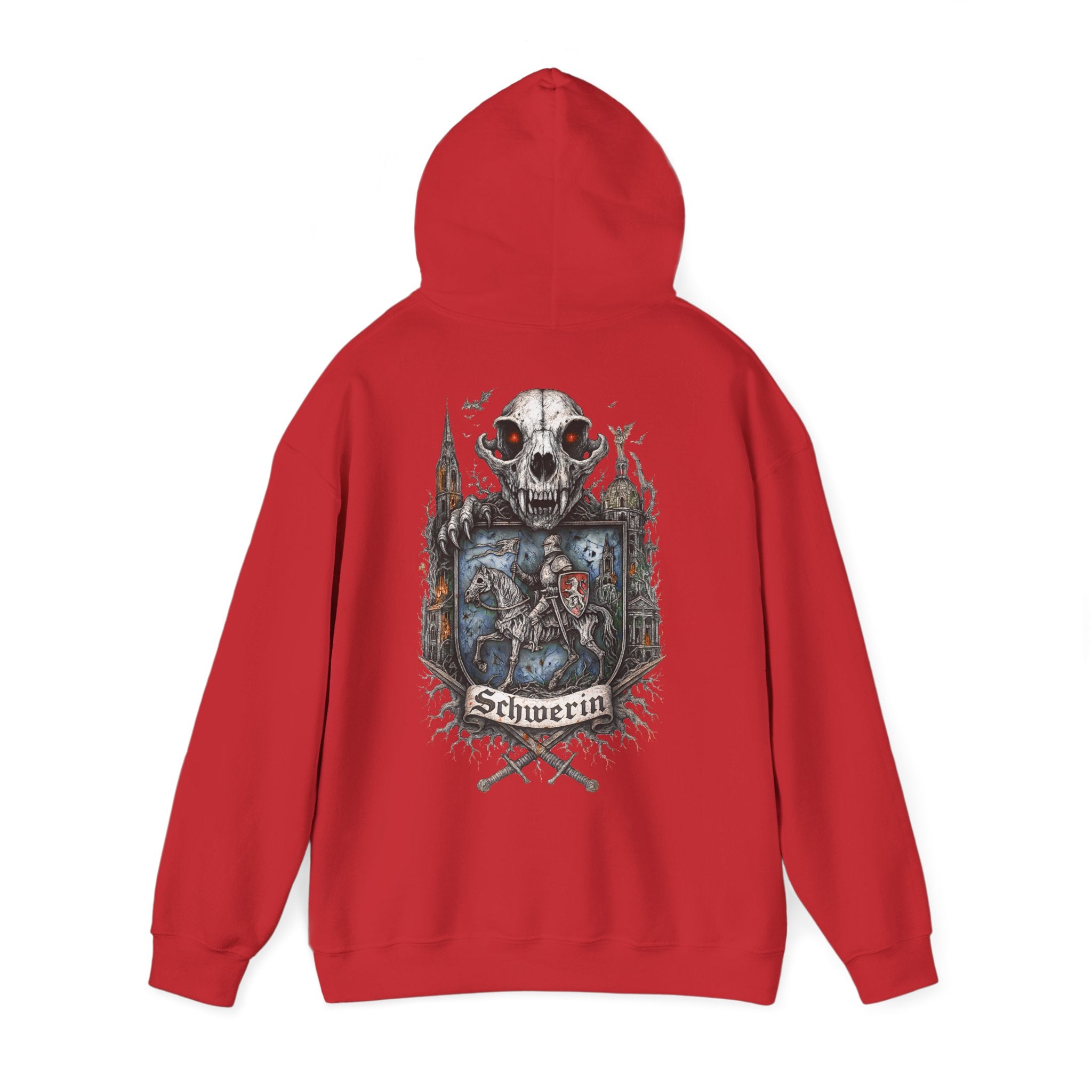 Schwerin: Front-/Backprint, Unisex Hoodie **Grimwater-Edition**
