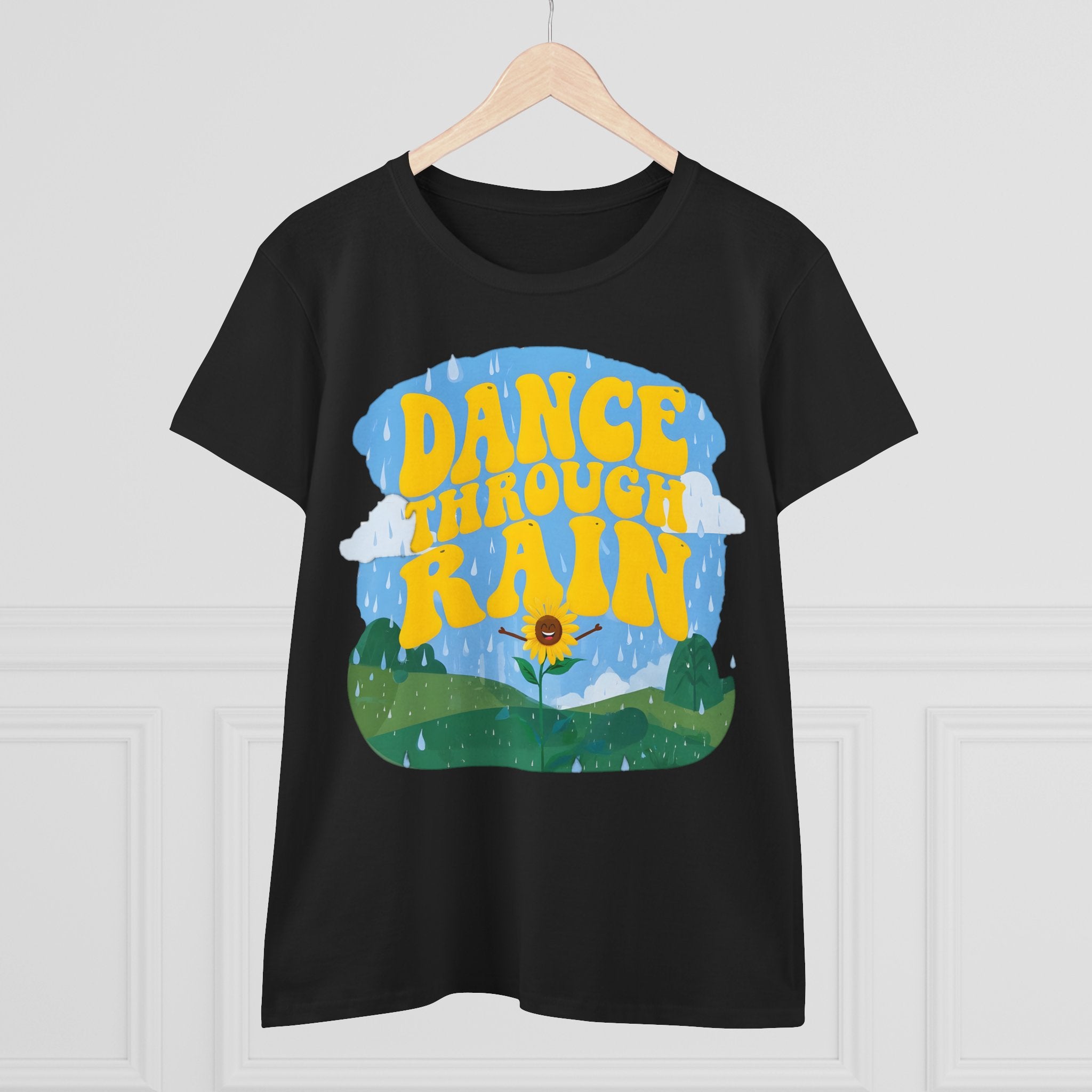 Dance through Rain - Miss Positive Vibes Tee