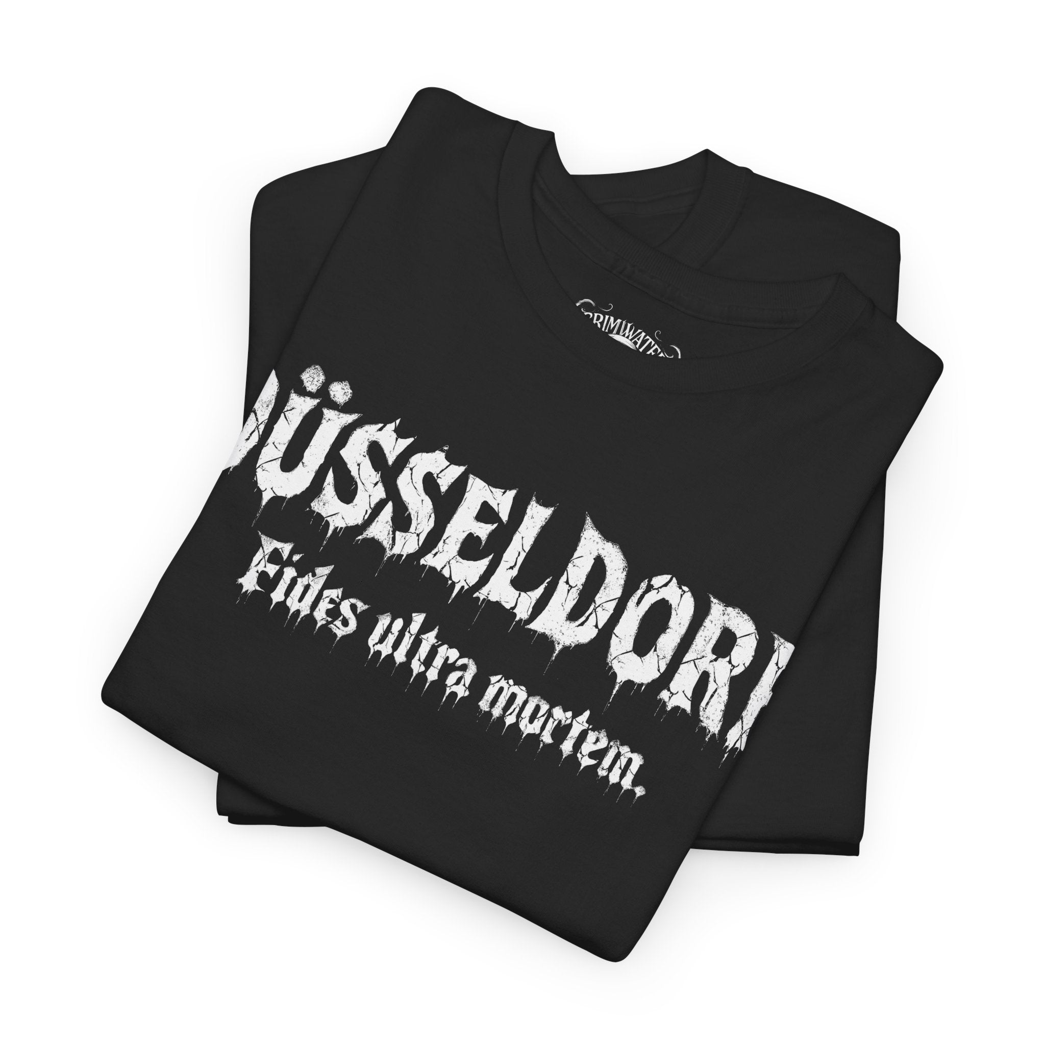 Düsseldorf: Front-/Backprint, Unisex T-Shirt **Grimwater Edition**