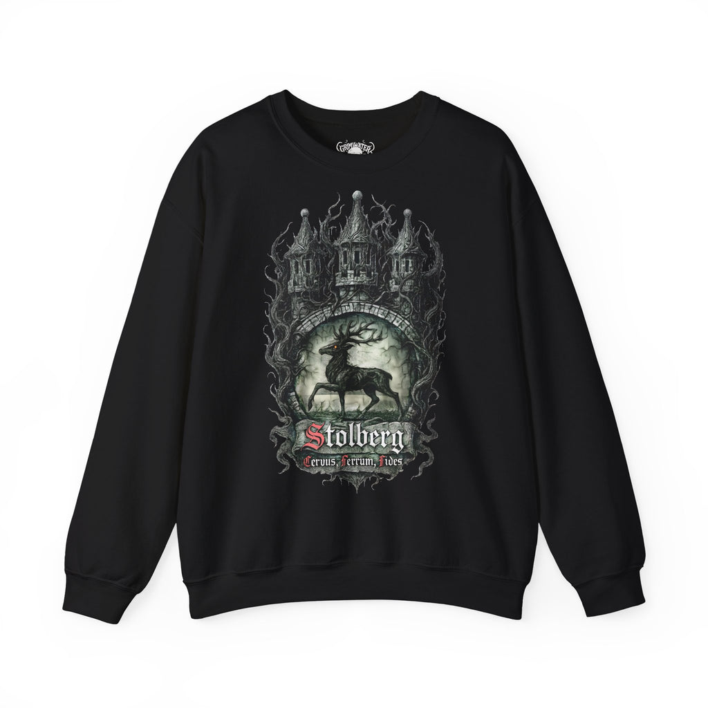 Stolberg: Harz-Collection, Frontprint, Unisex Sweatshirt **Grimwater-Edition**