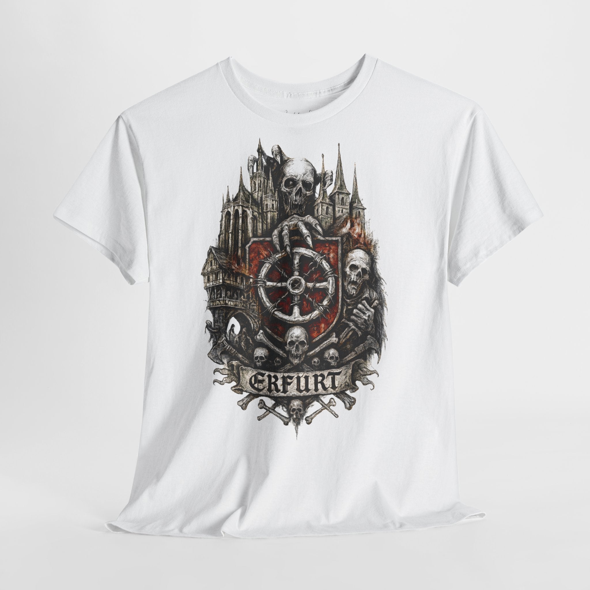 Erfurt: Frontprint, Unisex T-Shirt **Grimwater-Edition**