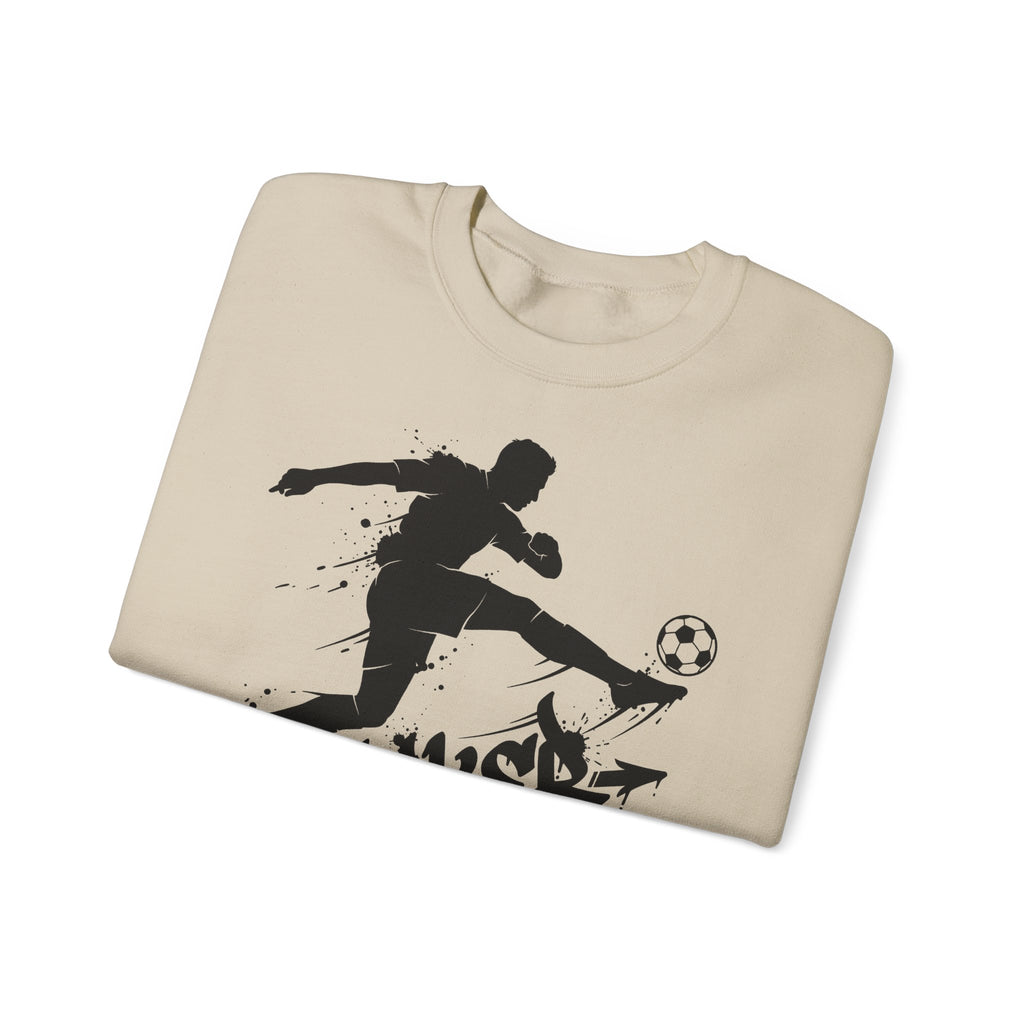 Soccer Striker 03: Frontprint, Unisex Sweatshirt