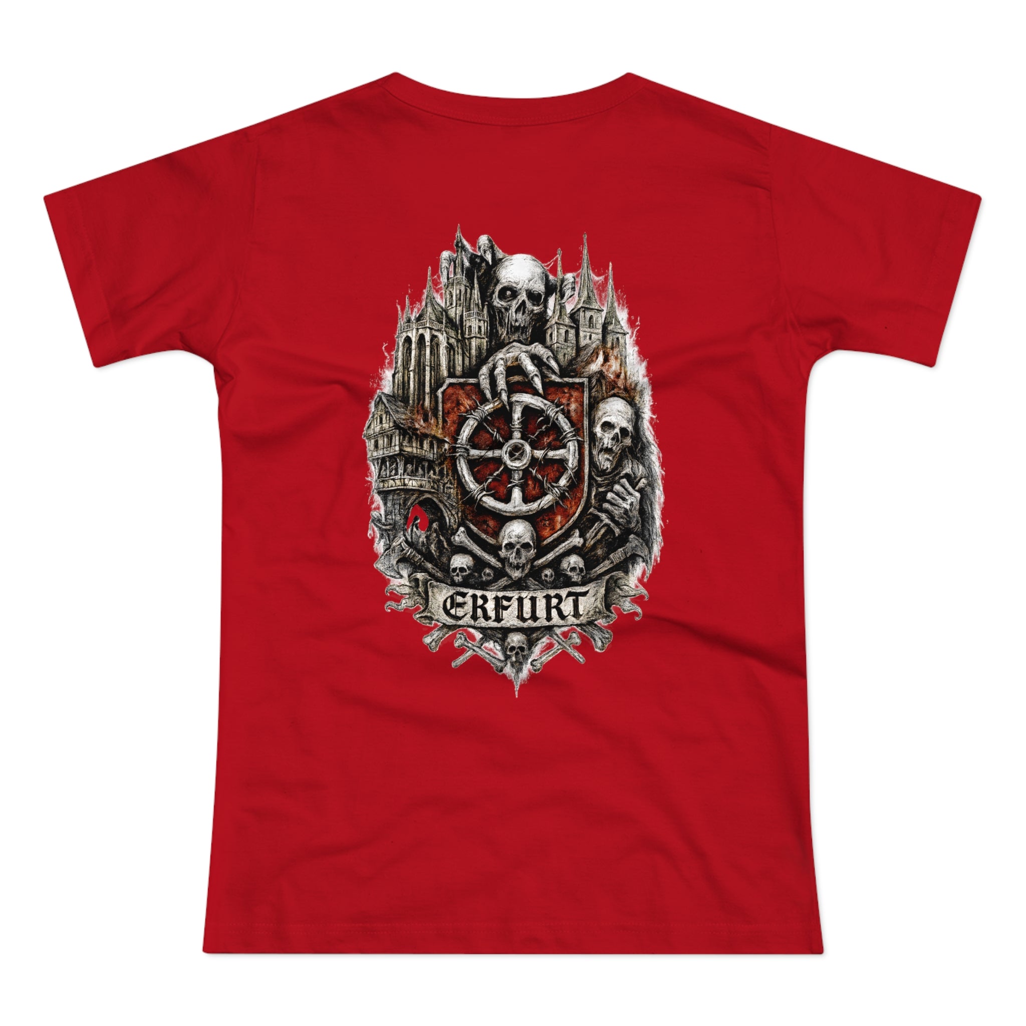 Erfurt: Front-/Backprint, Womens' T-Shirt **Grimwater-Edition**