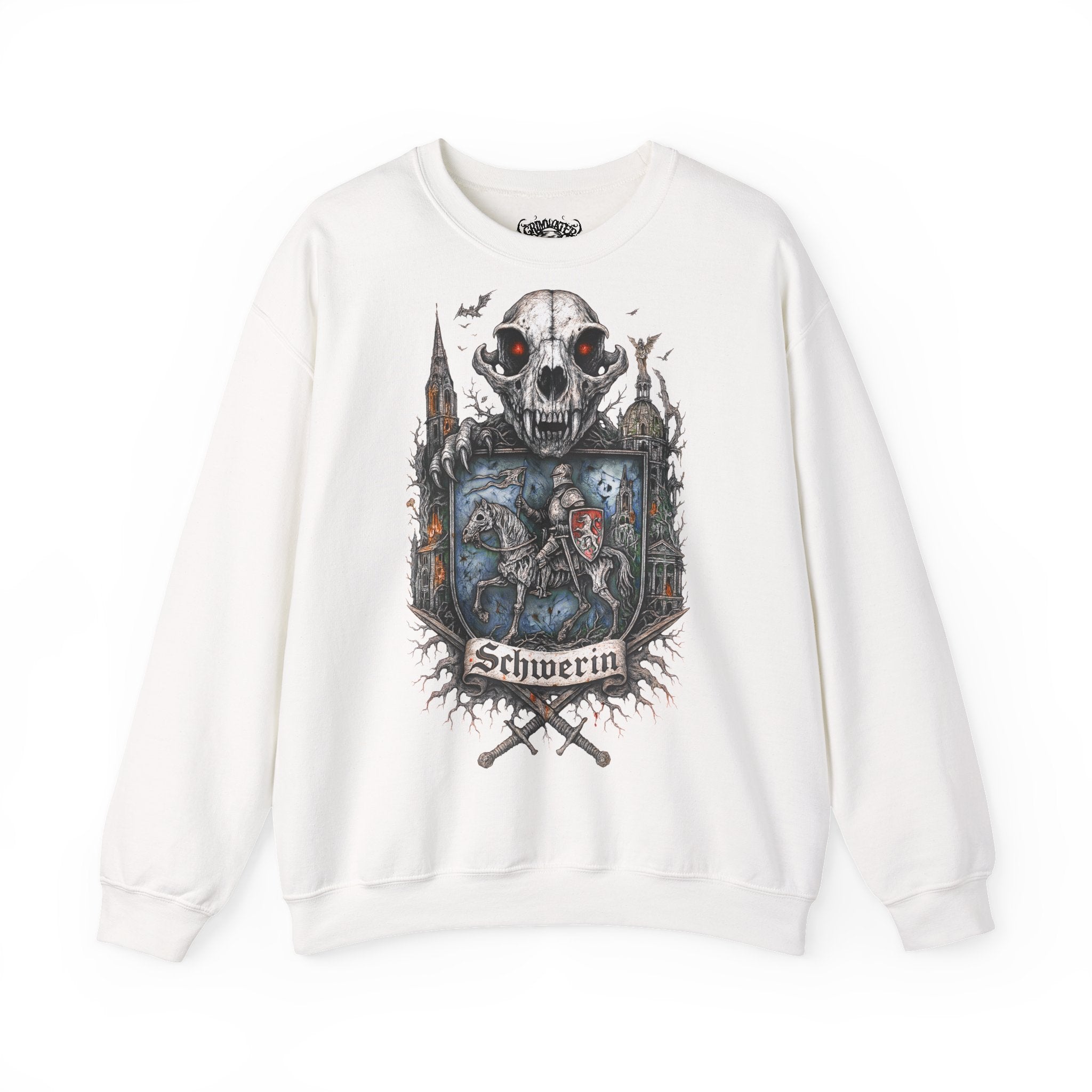 Schwerin: Frontprint, Unisex Sweatshirt **Grimwater-Edition**