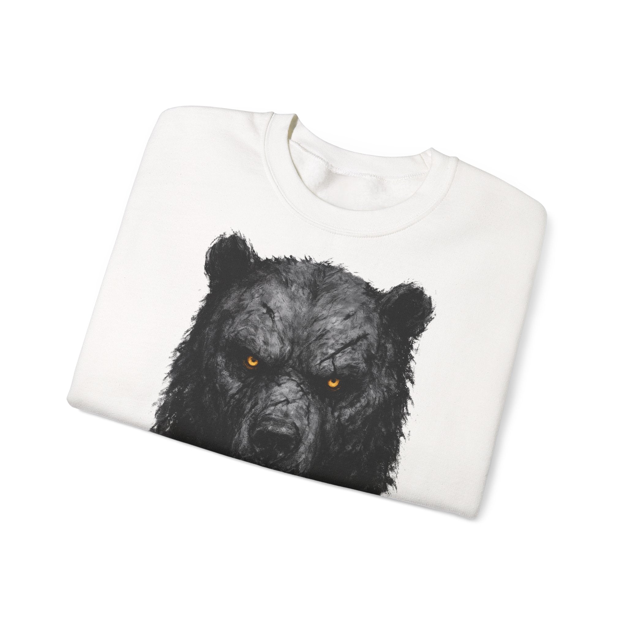 Bär: Animals-Collection, Frontprint, Unisex Sweatshirt, Bear Spirit