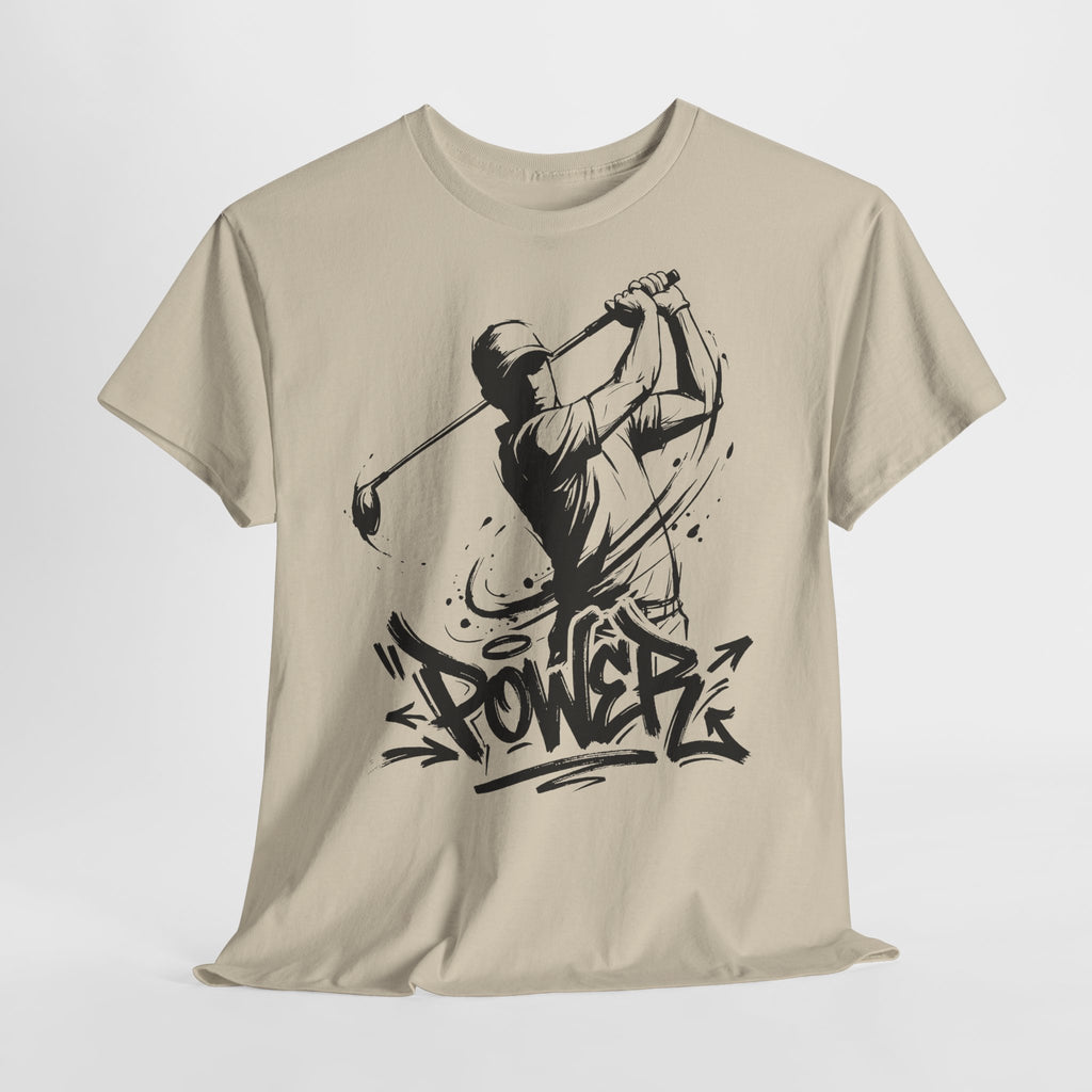 Golf - Power : Frontprint, Unisex T-Shirt