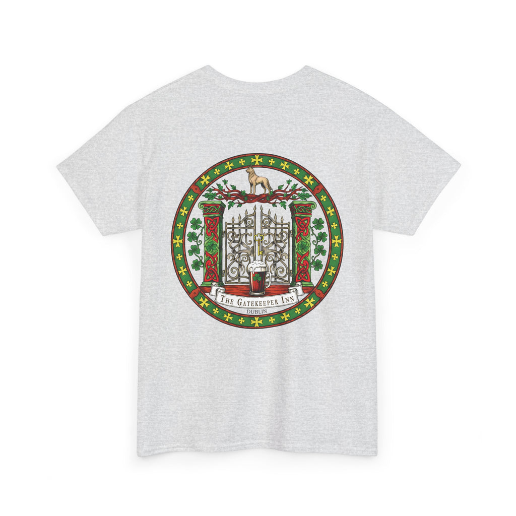 The Gatekeeper Inn, Dublin, Festive Unisex Cotton Tee with Holiday Design, Christmas Gift, Casual Wear, Comfortable Shirt, Year-Round Style, Unique Gift Idea