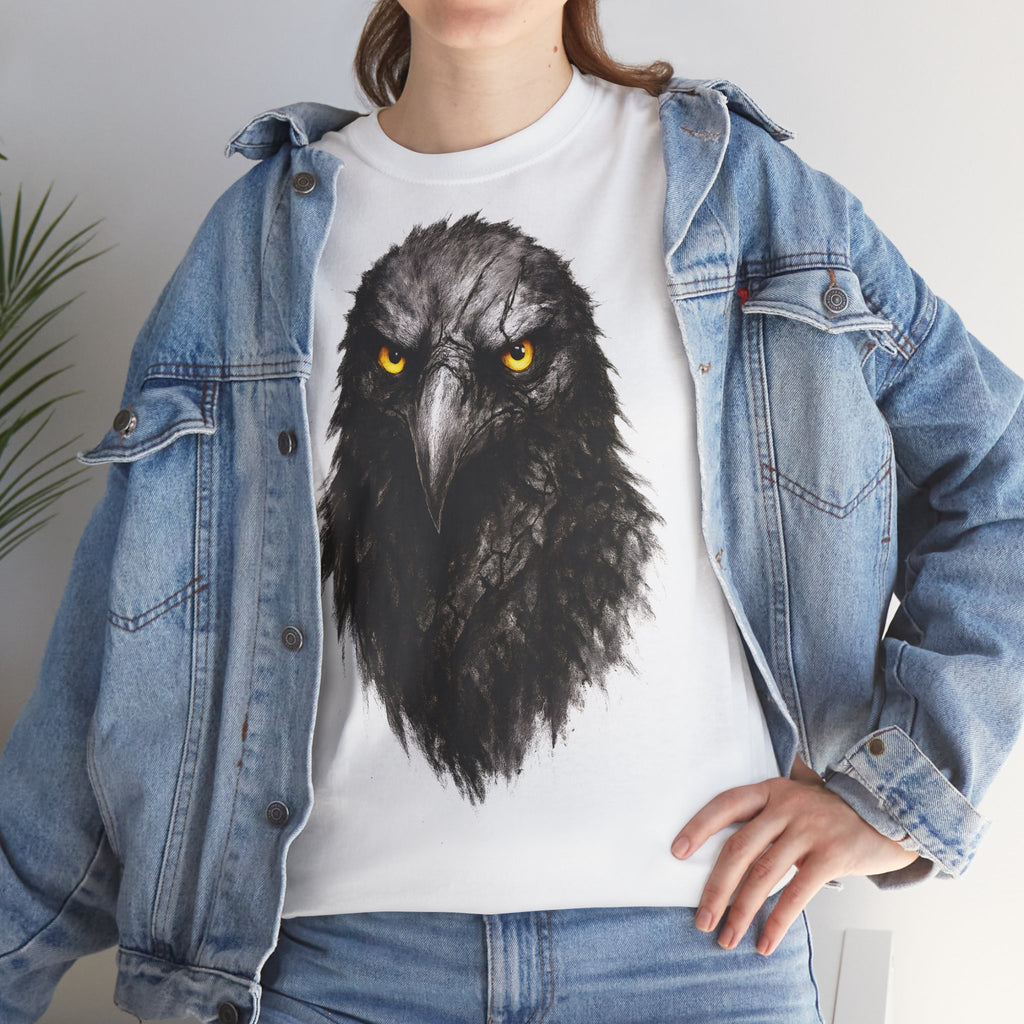 Rabe: Frontprint, Unisex T-Shirt - Animal-Collection