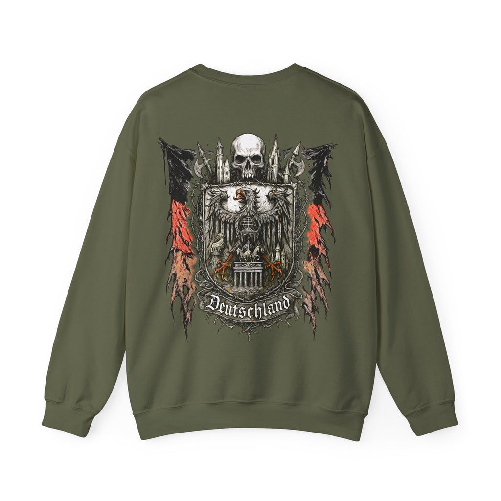 Deutschland: Front-/Backprint, Unisex Sweatshirt **Grimwater-Edition** (Germany)