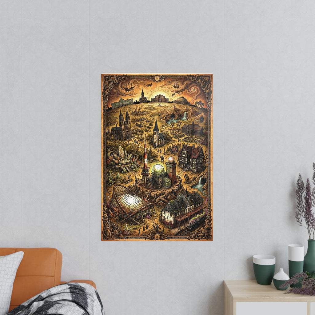 Poster 60 x 90: Schierke (After Dark Collection) - Harz