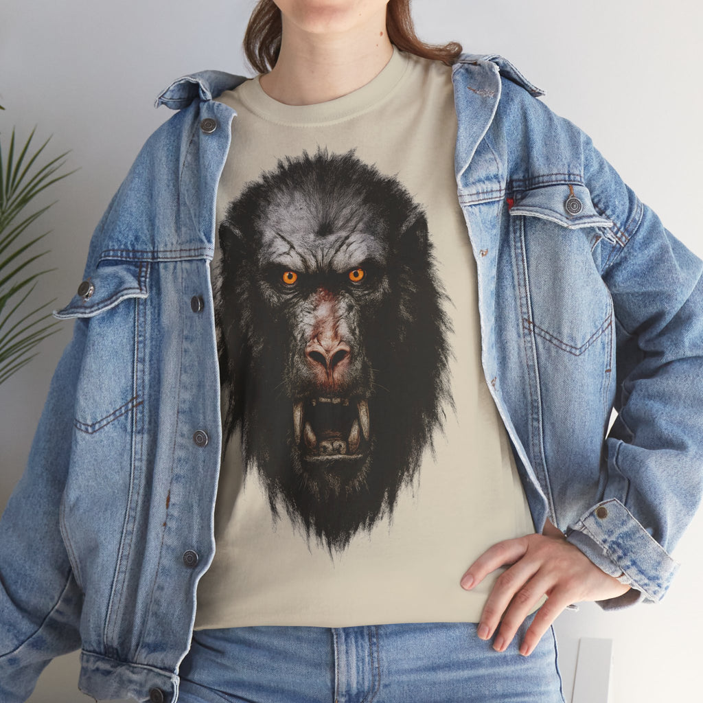 Pavian: Frontprint, Unisex T-Shirt - Animal-Collection