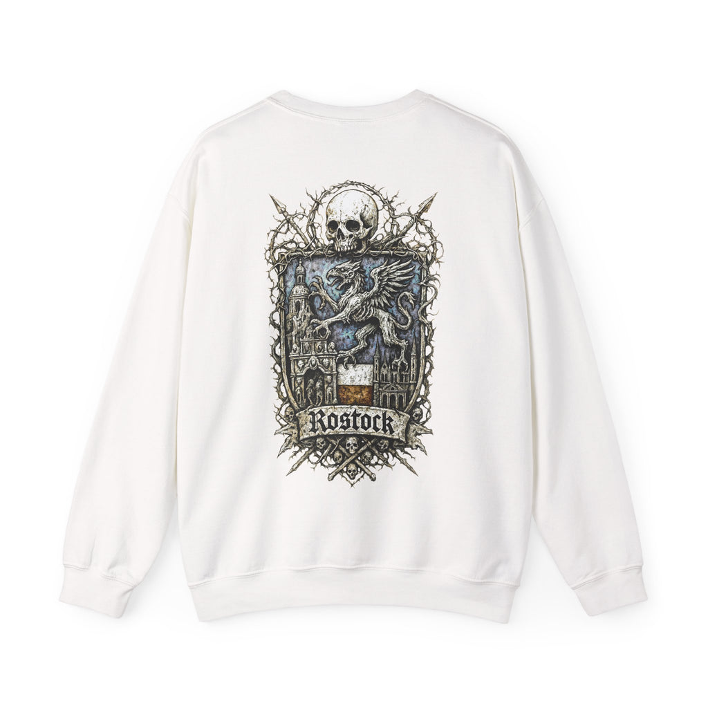 Rostock: Front-/Backprint, Unisex Sweatshirt **Grimwater-Edition**