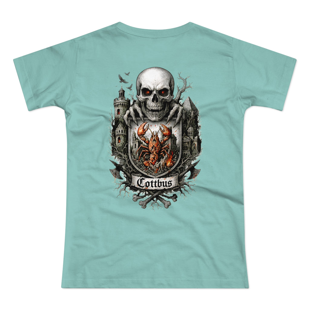 Cottbus: Front-/Backprint, Womens' T-Shirt **Grimwater-Edition**