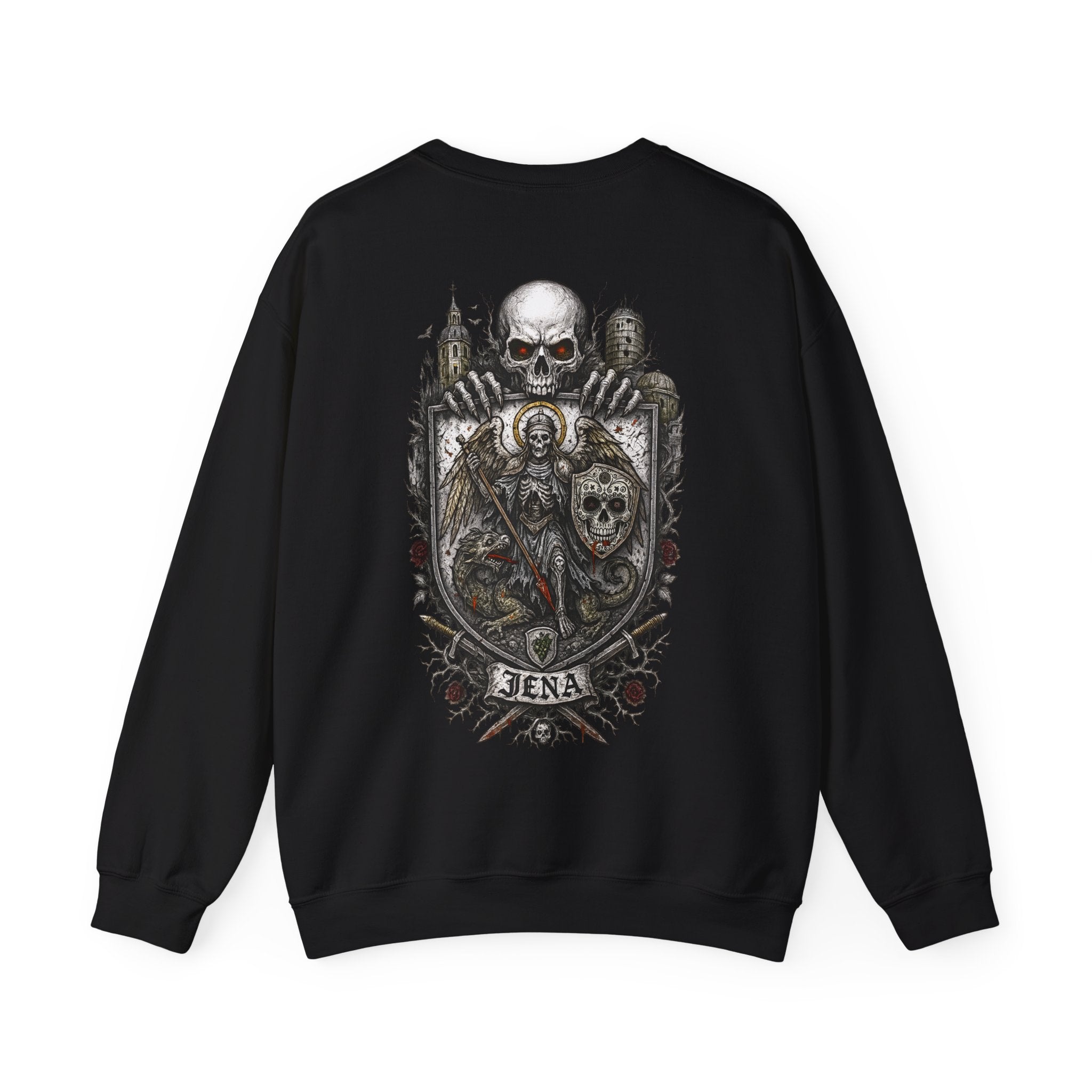 Jena: Front-/Backprint, Unisex Sweatshirt **Grimwater-Edition**