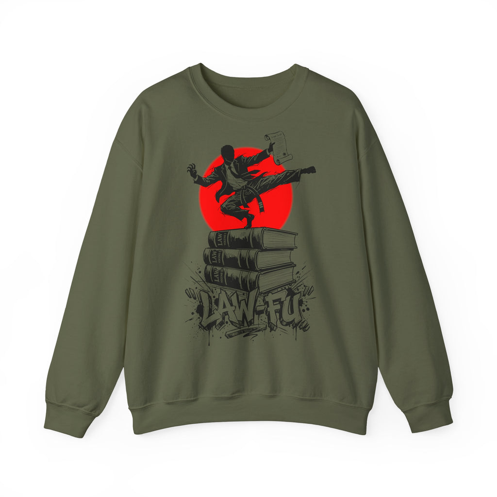 Law-Fu-Lawyer 02: Frontprint, Unisex Sweathirt