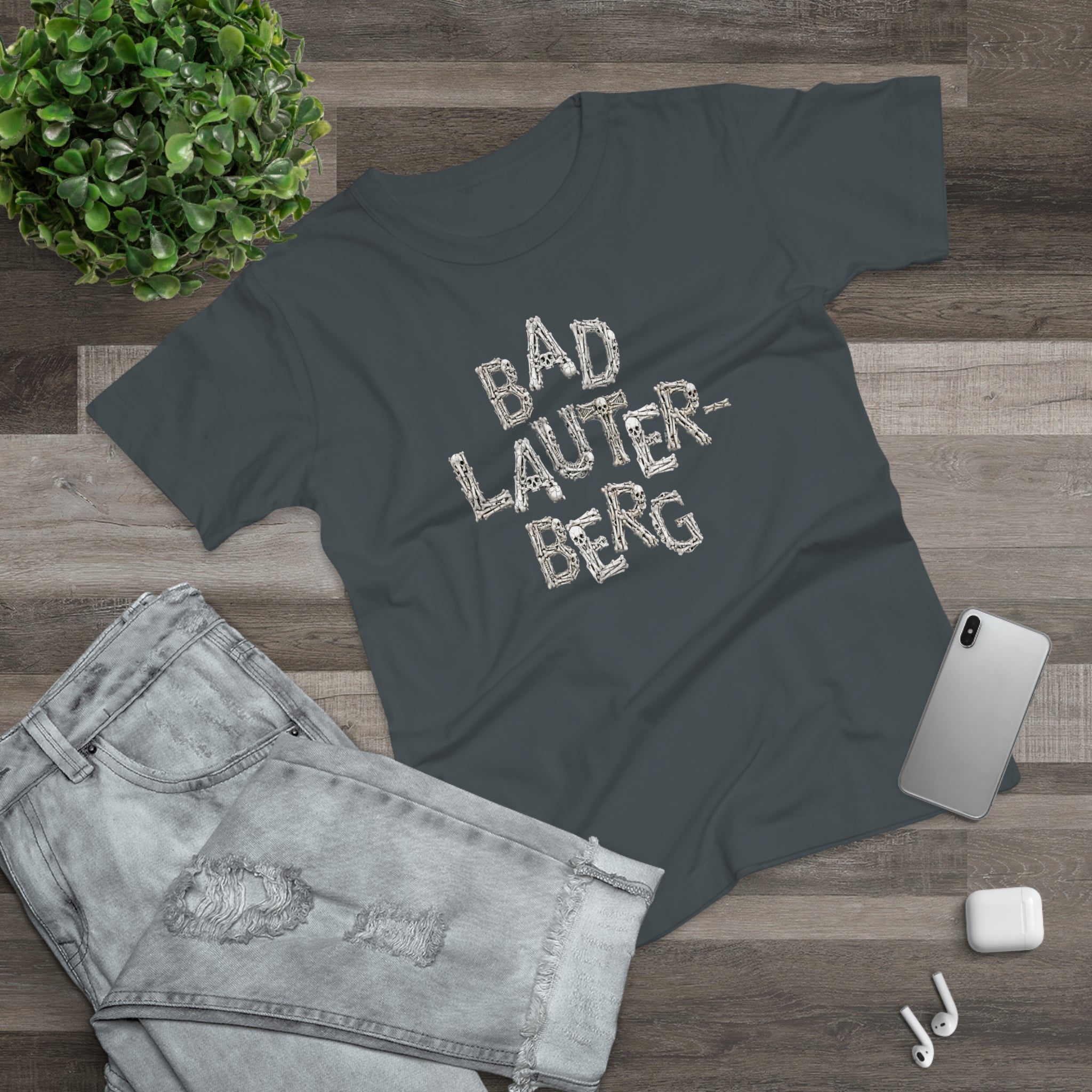 Bad Lauterberg: Front-/Backprint, Womens' T-Shirt **Grimwater-Edition**