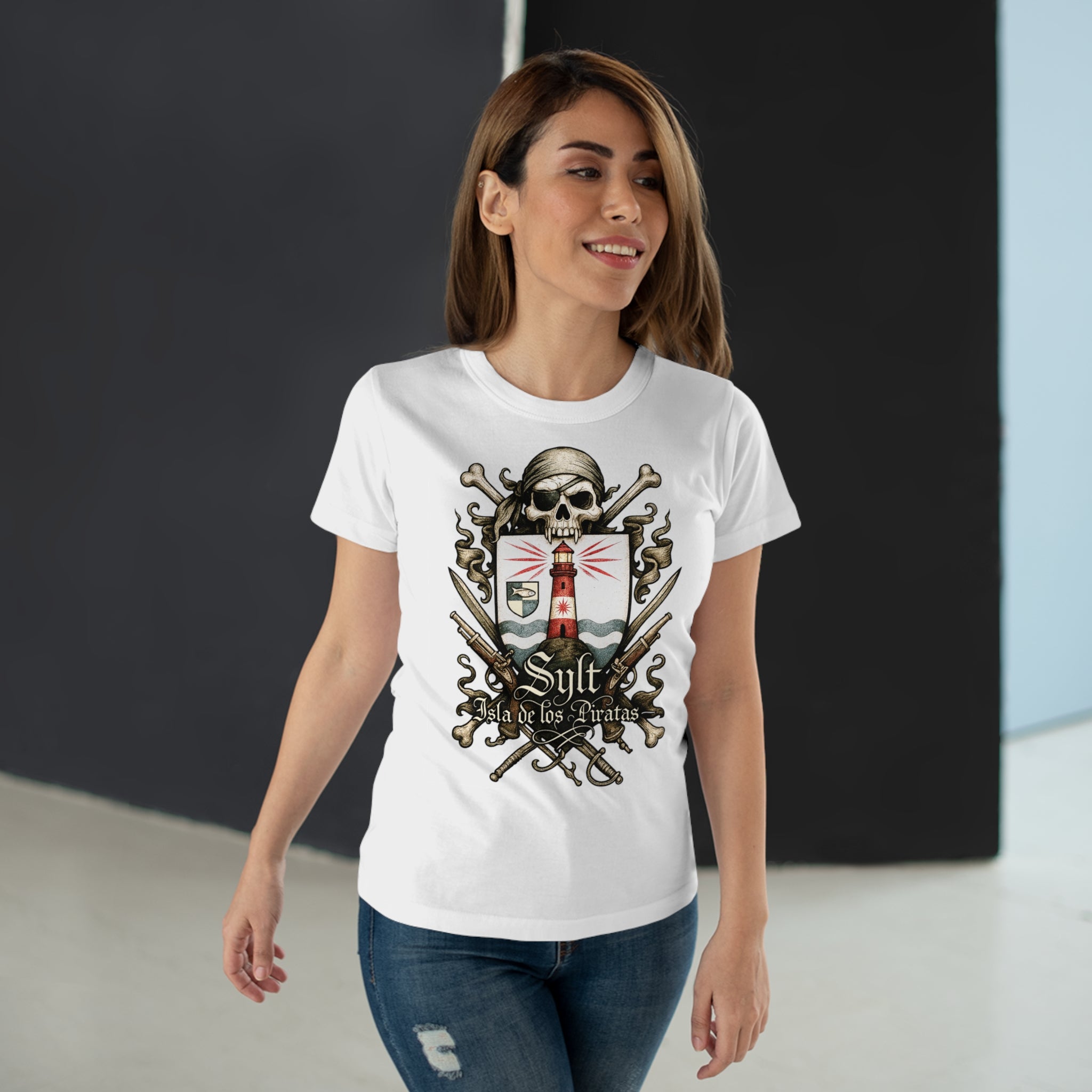 Sylt: Frontprint, Women's T-Shirt **Grimwater-Edition**