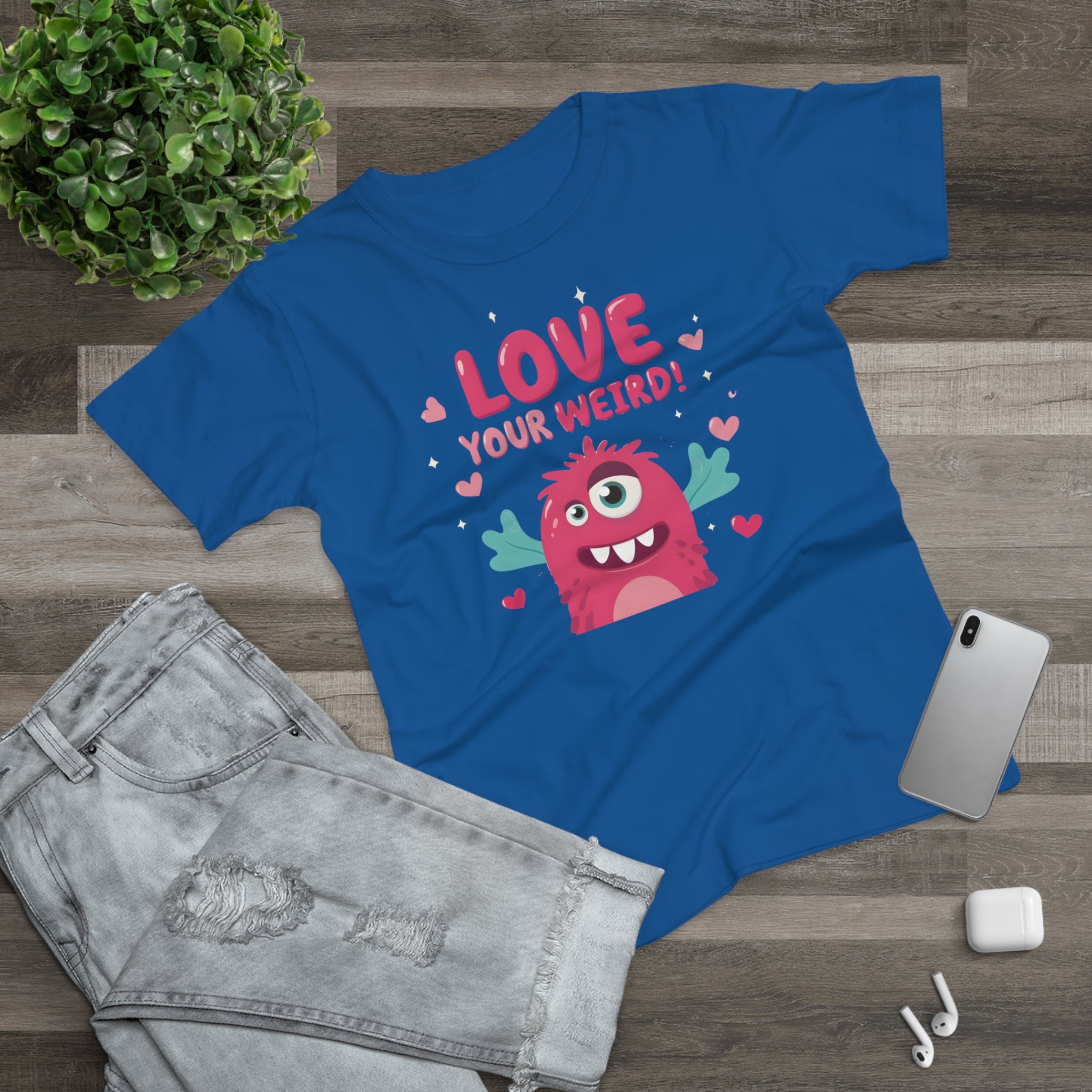 Love Your Weird, Frontprint, Womens' T-Shirt
