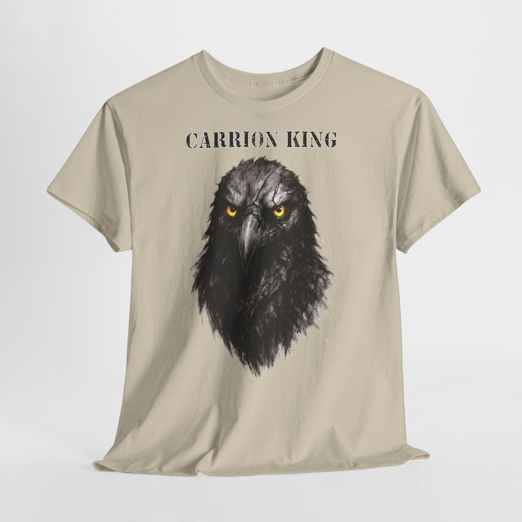 Rabe - Carrion King: Frontprint, Unisex T-Shirt - Animal-Collection