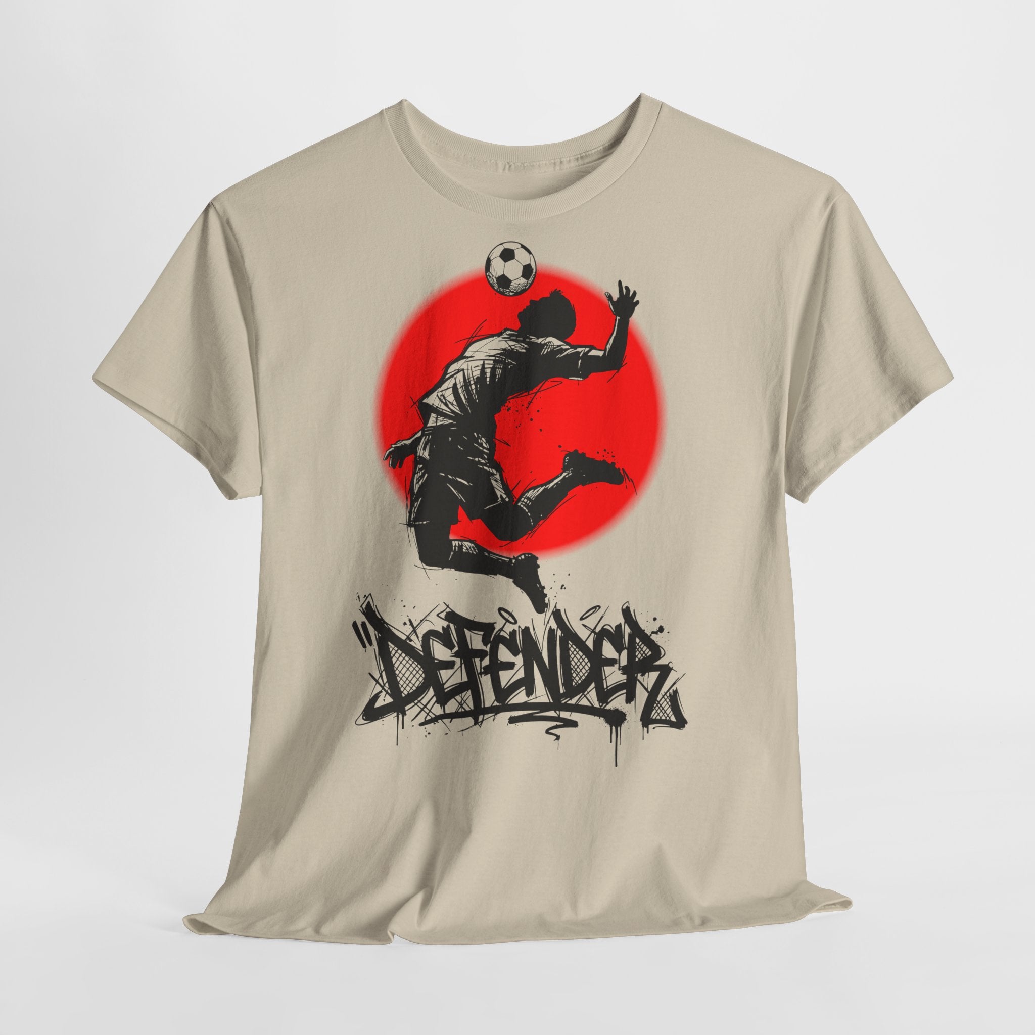 Soccer Defender 09: Frontprint, Unisex T-Shirt