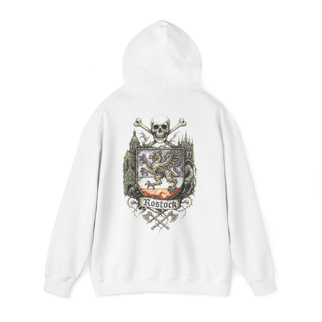 Rostock: Front-/Backprint, Unisex Hoodie **Grimwater-Edition**